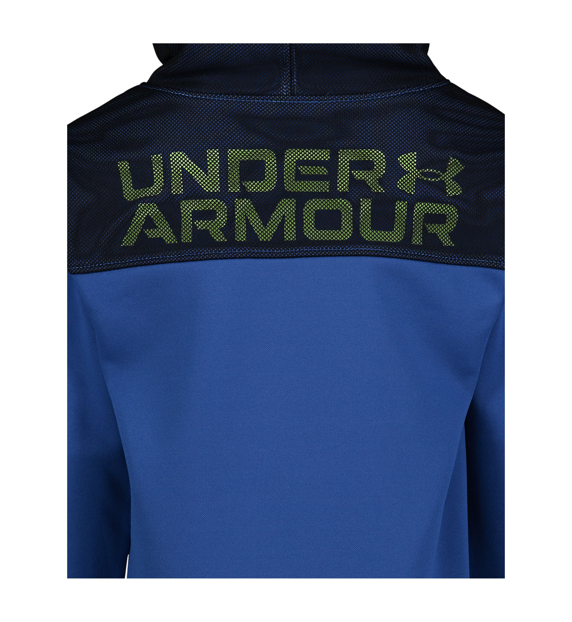 Boys 4-7 Mesh Overlay Hoodie