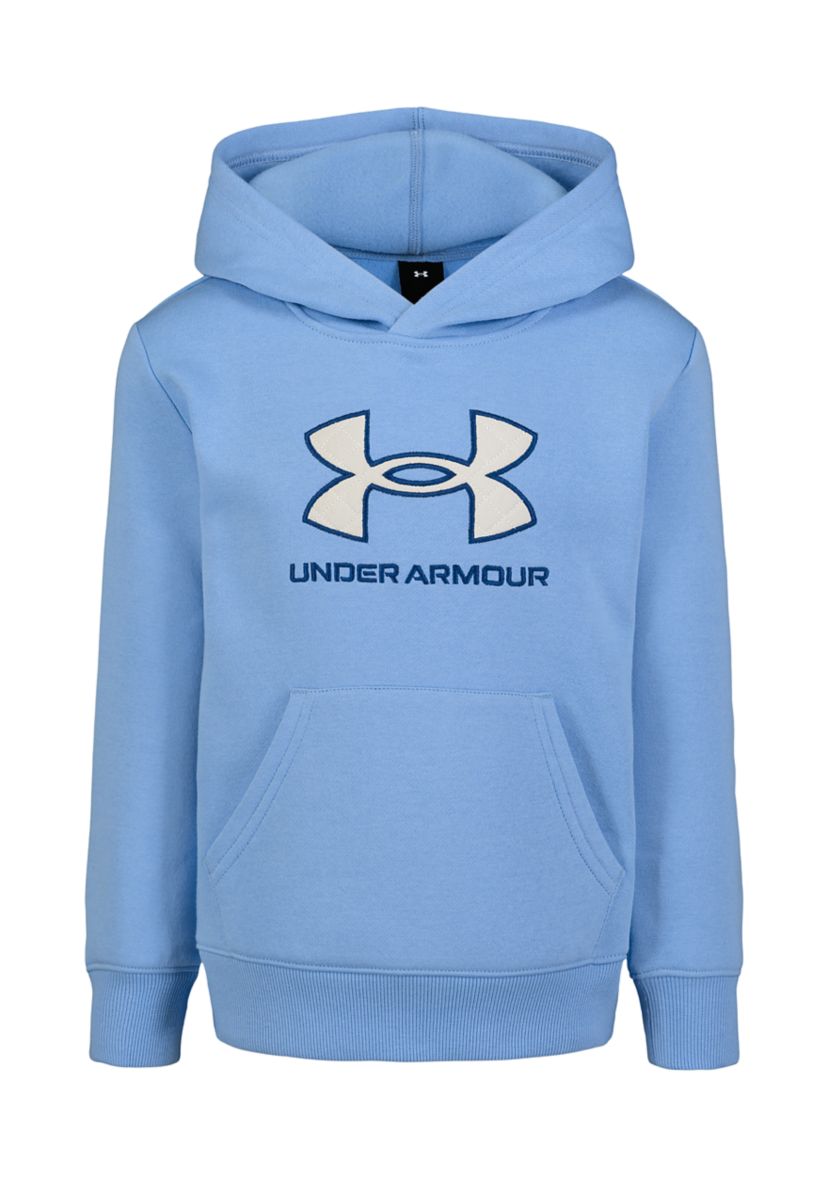 Boys 4-7 Rival Quilted Logo Graphic Hoodie