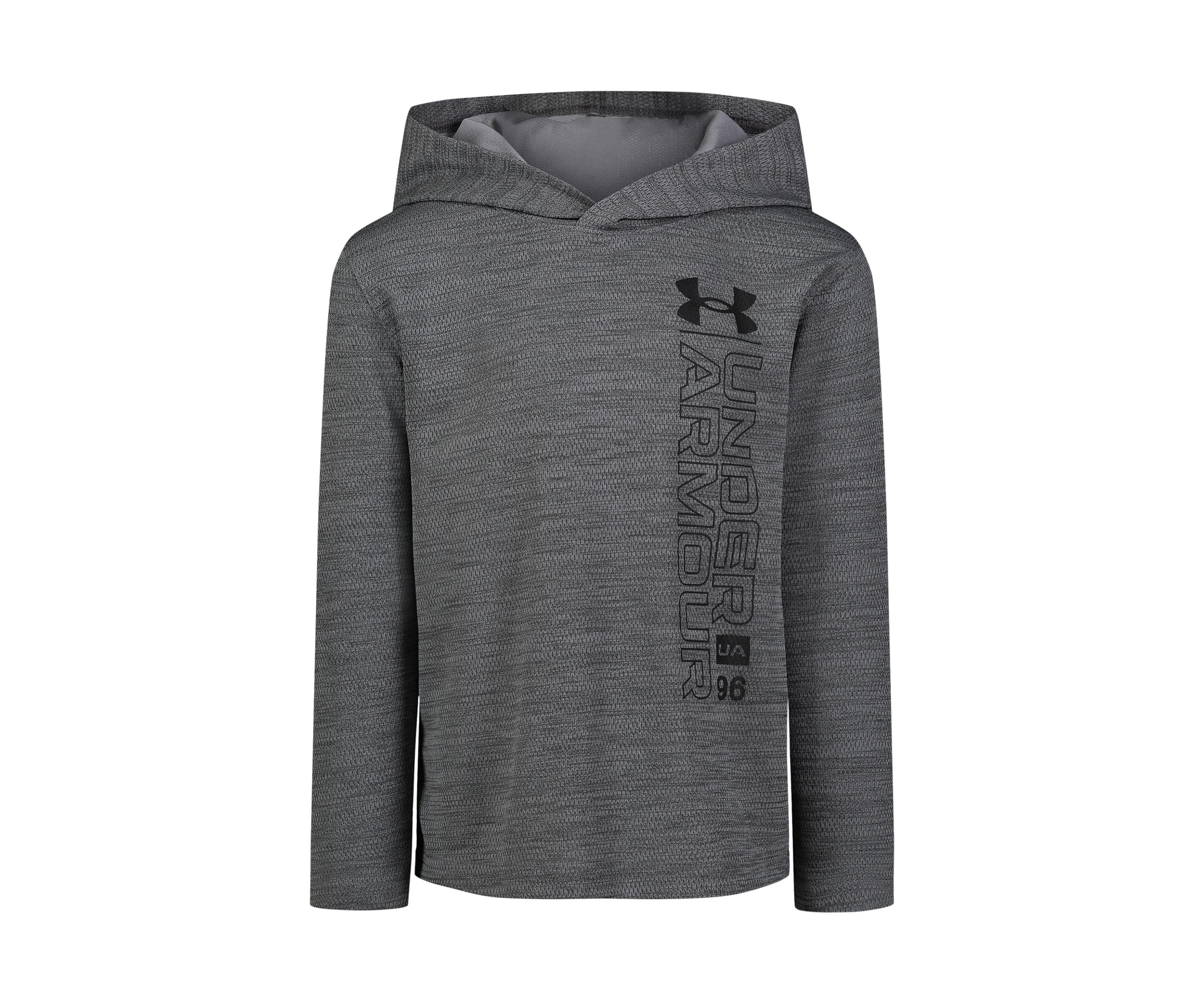 Boys 4-7 Wordmark Twist Mesh Graphic Hoodie