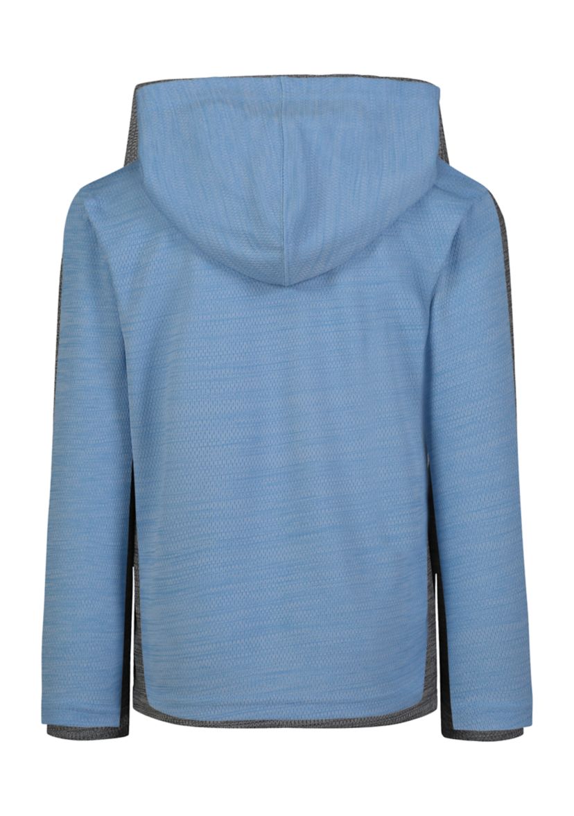Boys 4-7 Lock Up Twist Mesh Graphic Hoodie