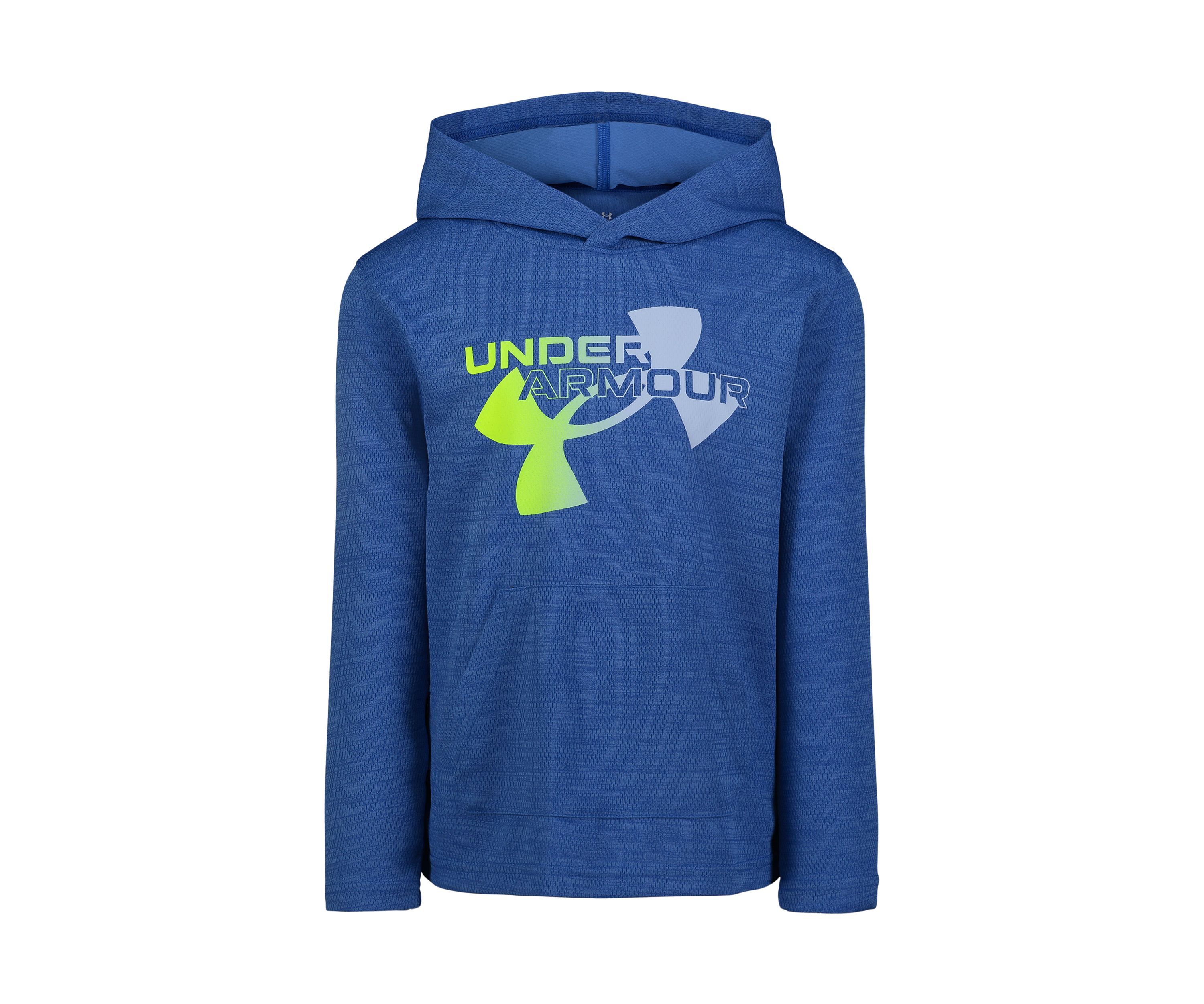 Boys 4-7 Logo Twist Mesh Graphic Hoodie