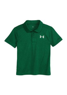 Boys under armour polos hotsell