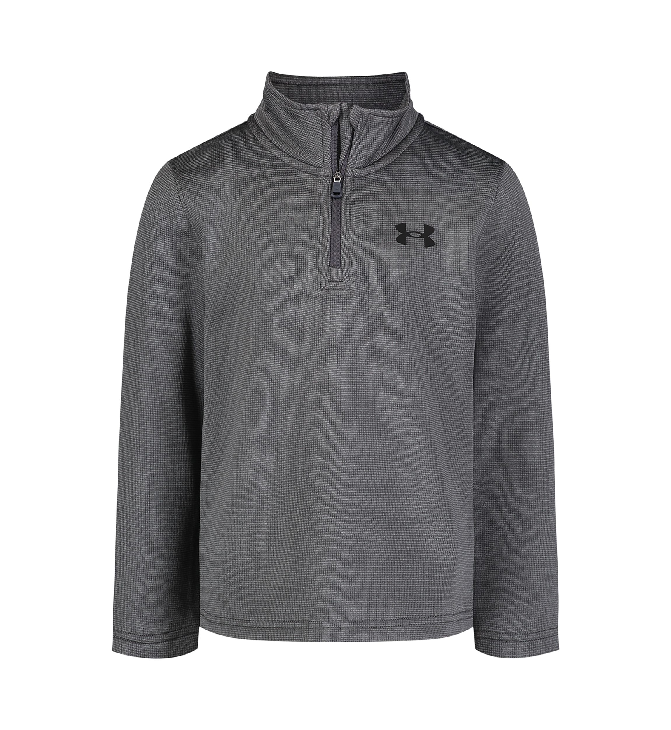 Boys 4-7 Sweater Knit Fleece Zip Pullover
