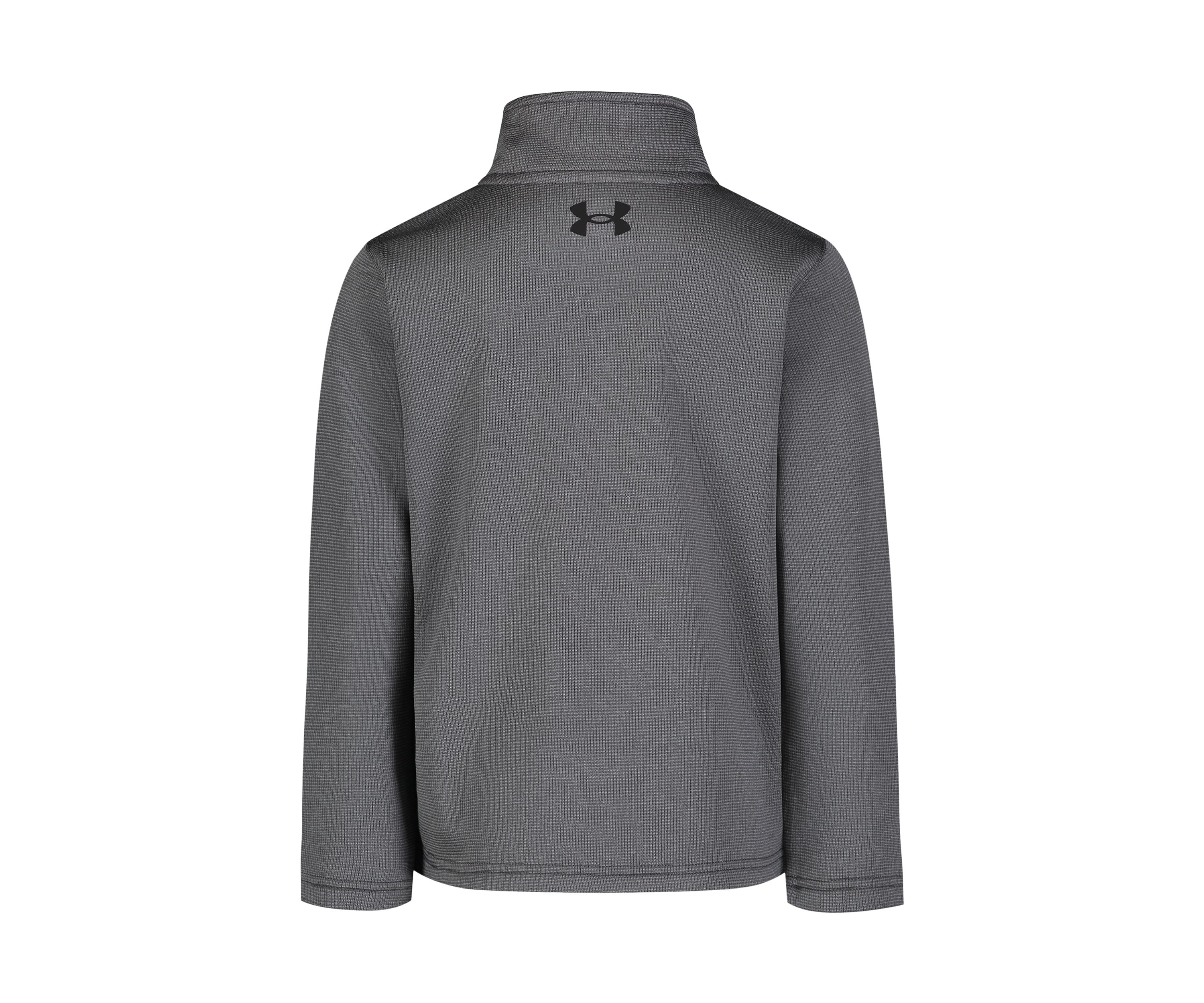 Boys 4-7 Sweater Knit Fleece Zip Pullover