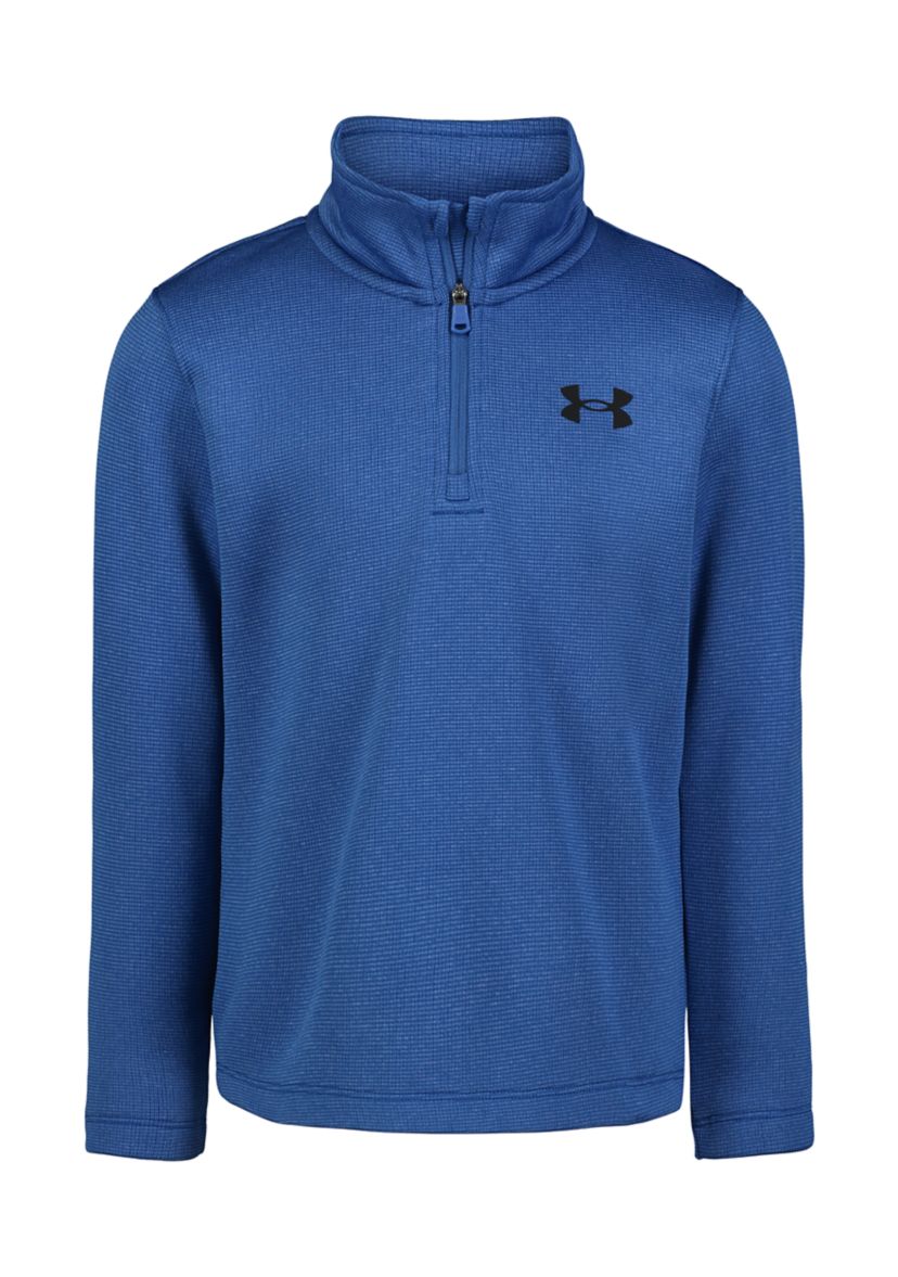 Boys 4-7 Sweater Knit Fleece Zip Pullover