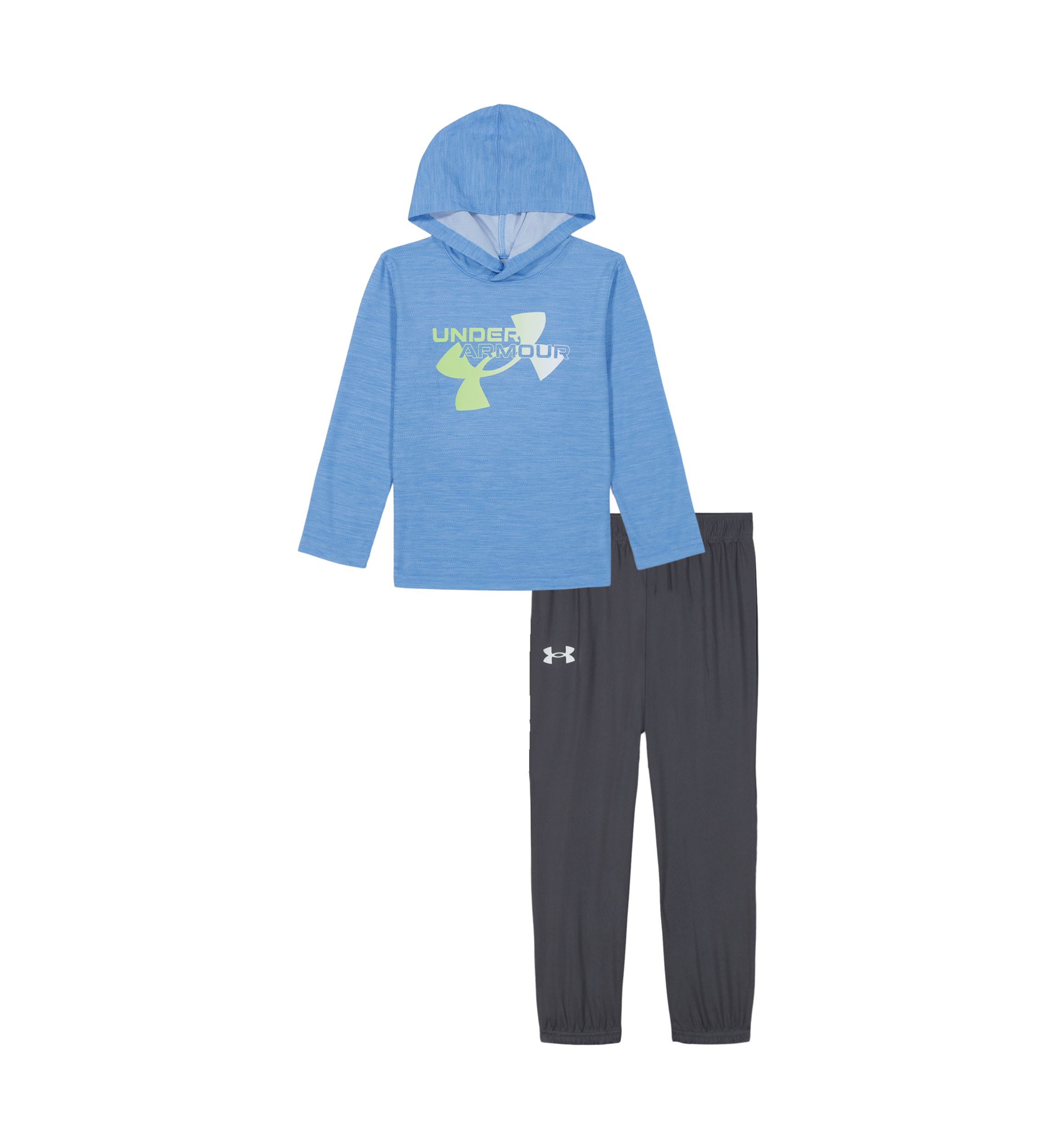 Boys 4-7 Twist Mesh Logo Graphic Hoodie and Pants Set