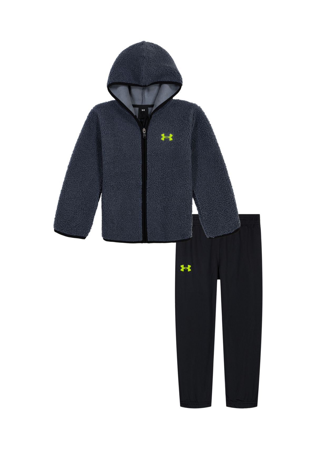 Boys 4-7 Sherpa Hoodie and Pants Set