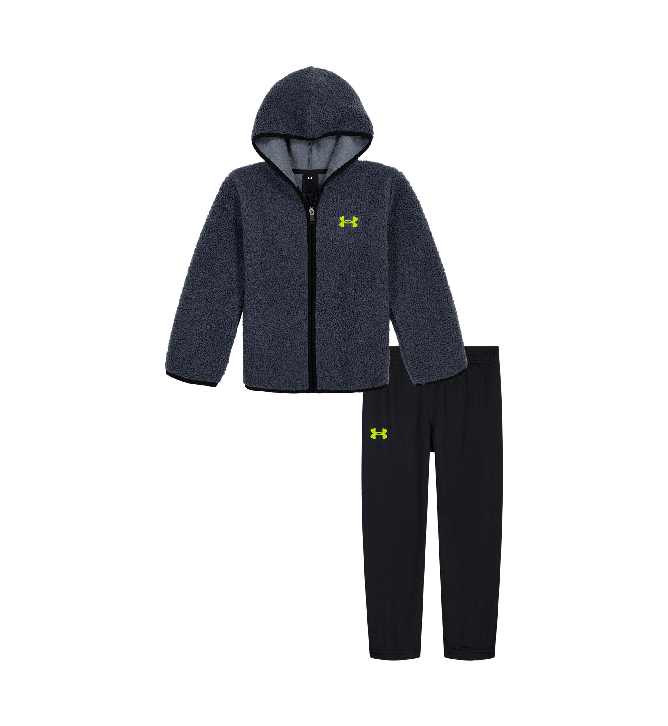 Boys 4-7 Sherpa Hoodie and Pants Set