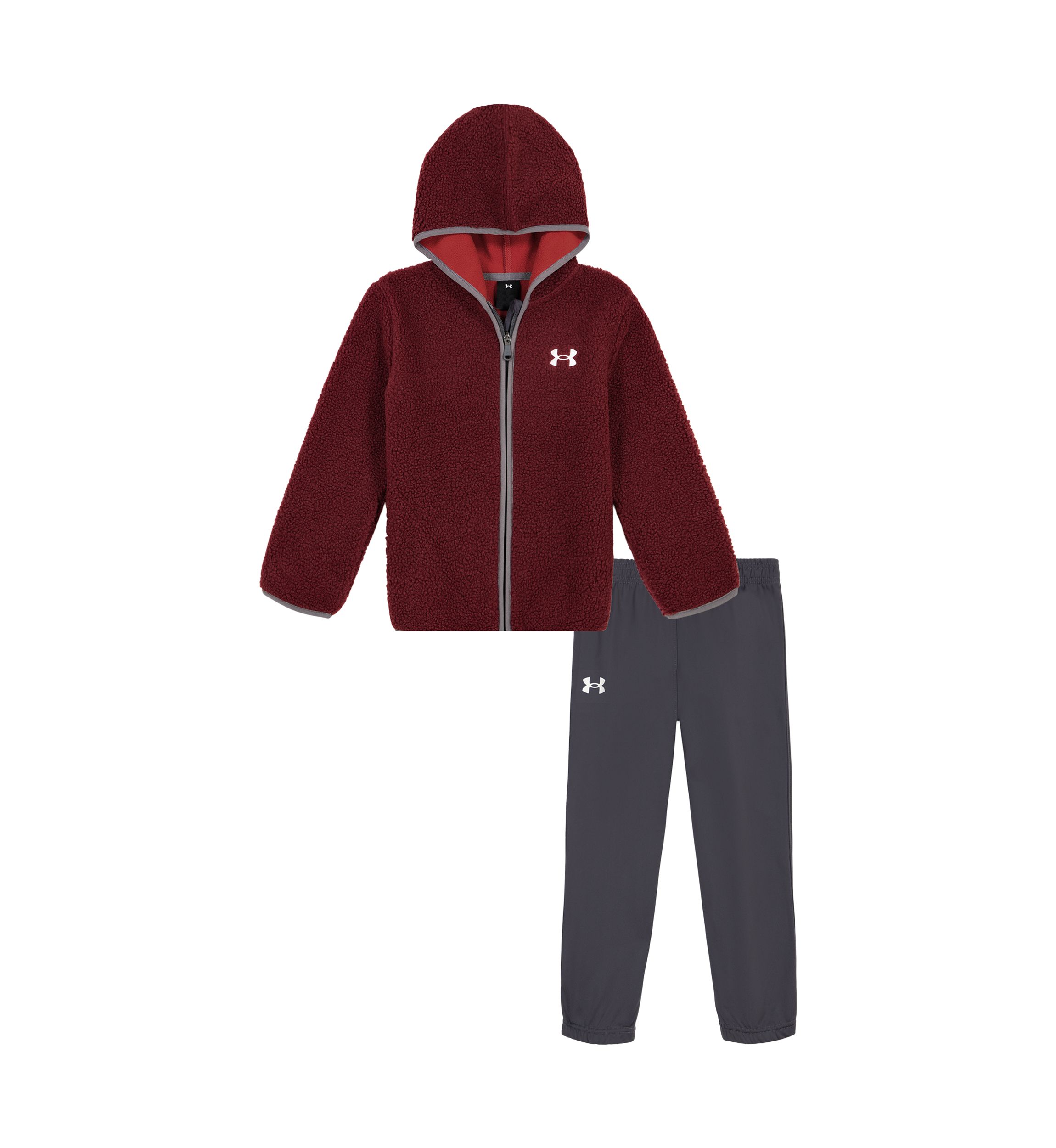 Boys 4-7 Sherpa Hoodie and Pants Set
