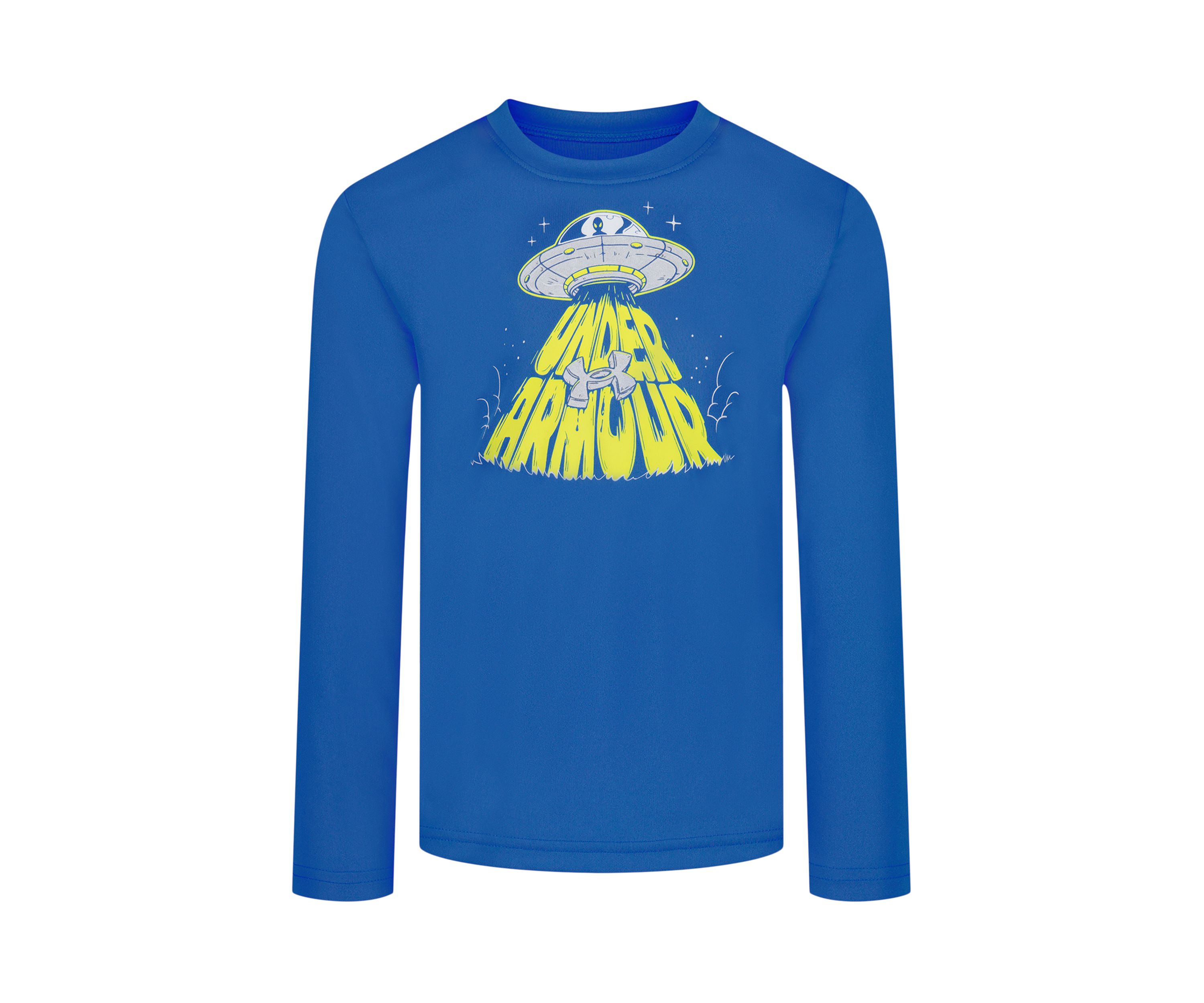 Boys 4-7 Long Sleeve Spaceship Graphic T-Shirt 