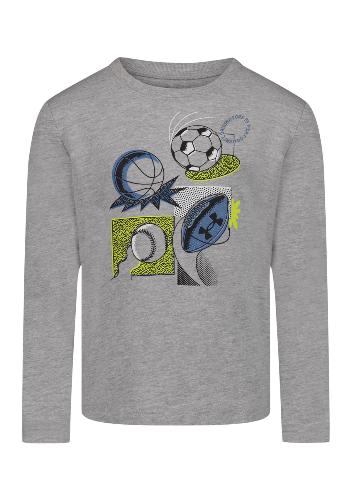 Boys 4-7 Long Sleeve Multi Sport Graphic T-Shirt 