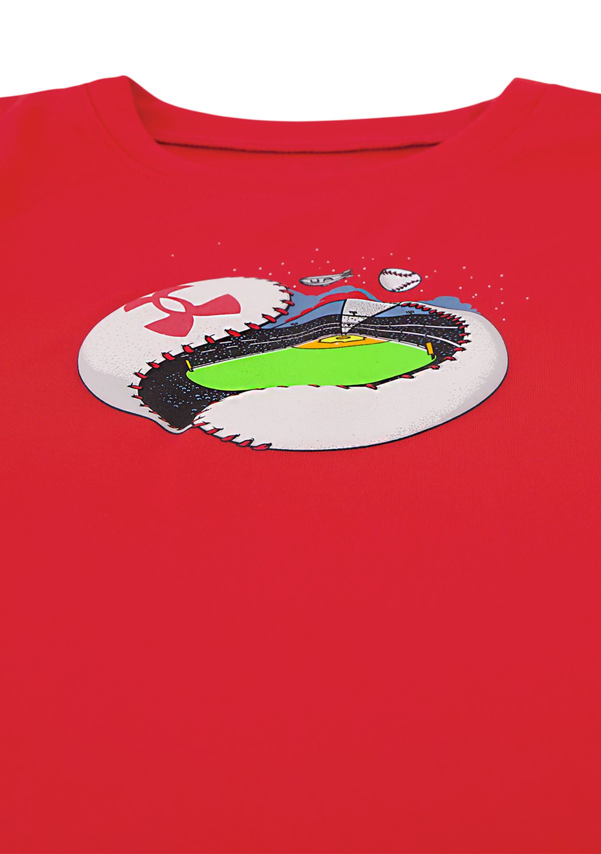 Boys 4-7 Long Sleeve Baseball Graphic T-Shirt 