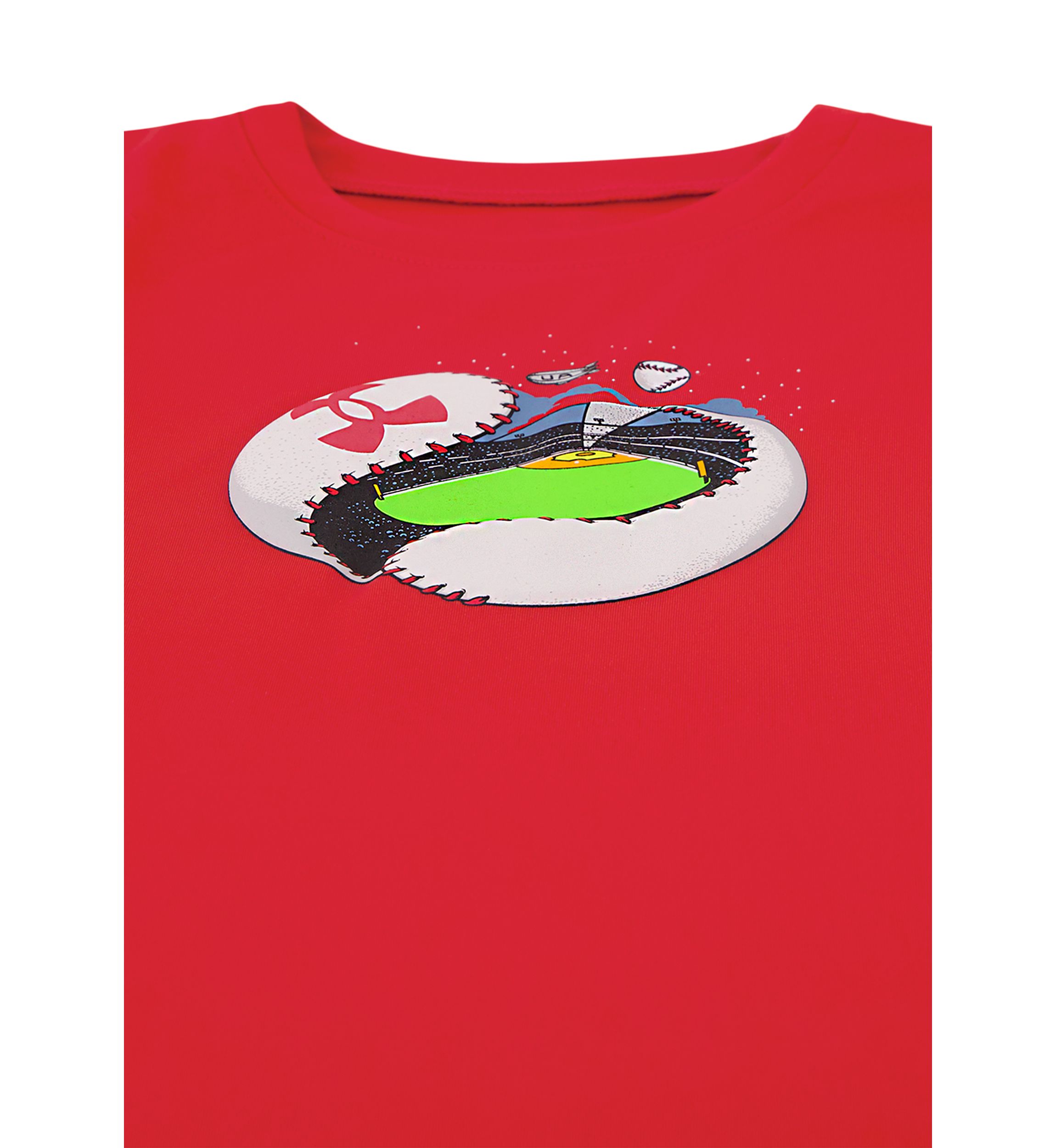 Boys 4-7 Long Sleeve Baseball Graphic T-Shirt 