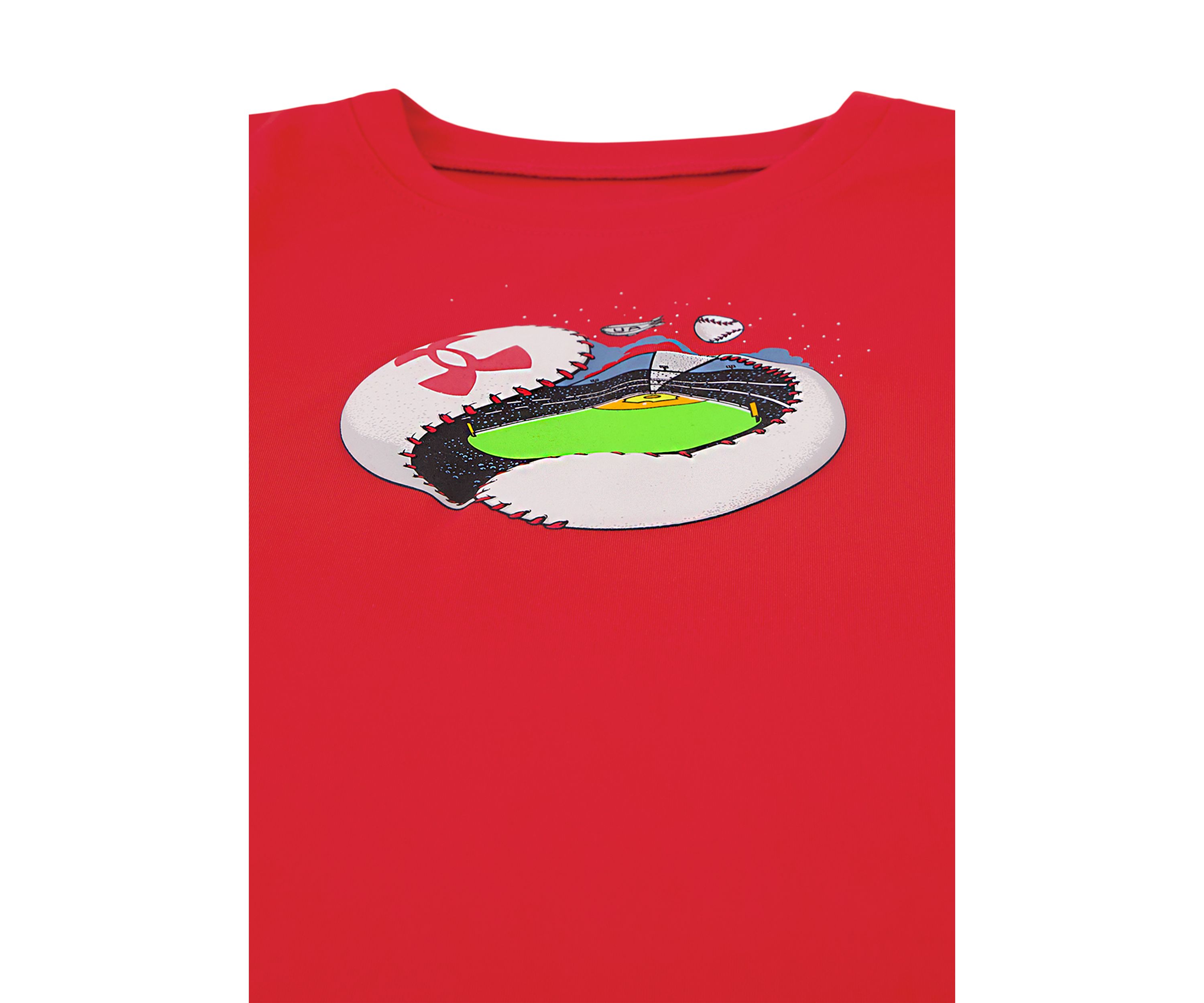 Boys 4-7 Long Sleeve Baseball Graphic T-Shirt 