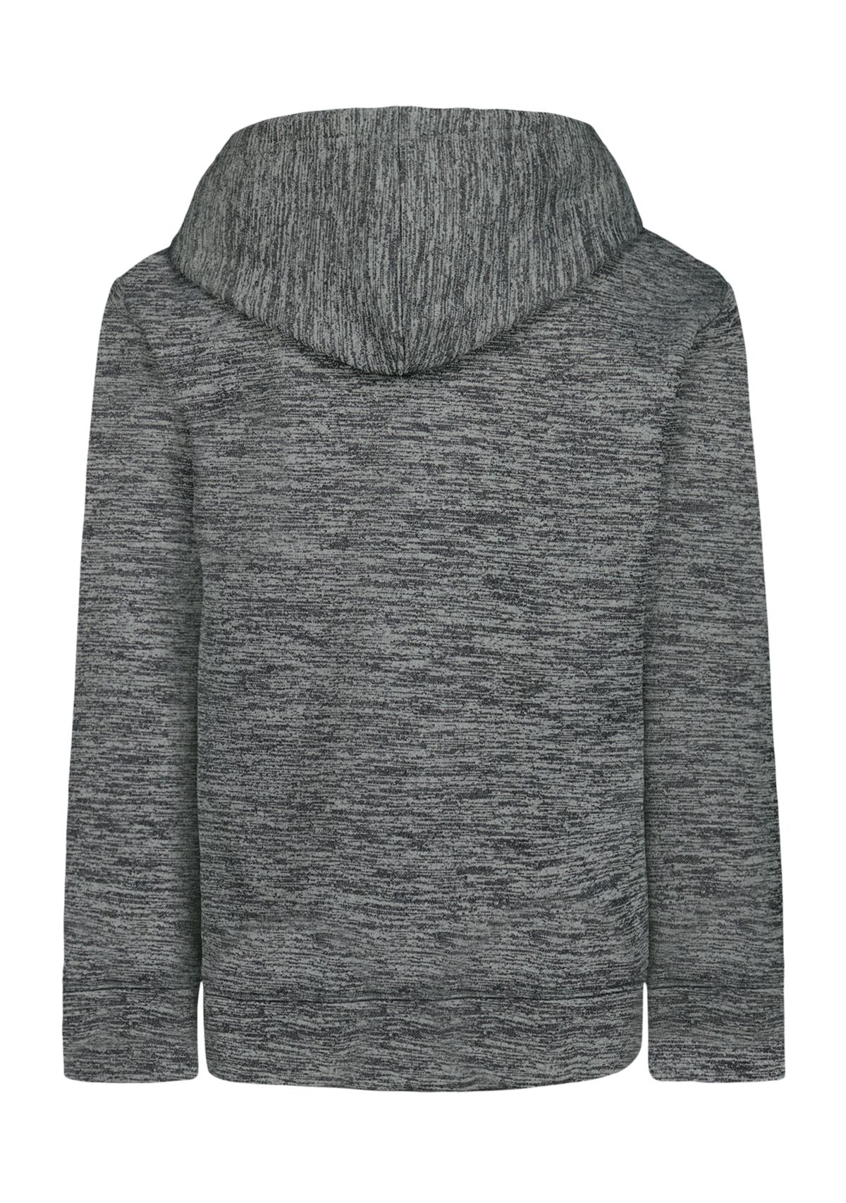 Boys 4-7 Glitchy Logo Graphic  Fleece Hoodie