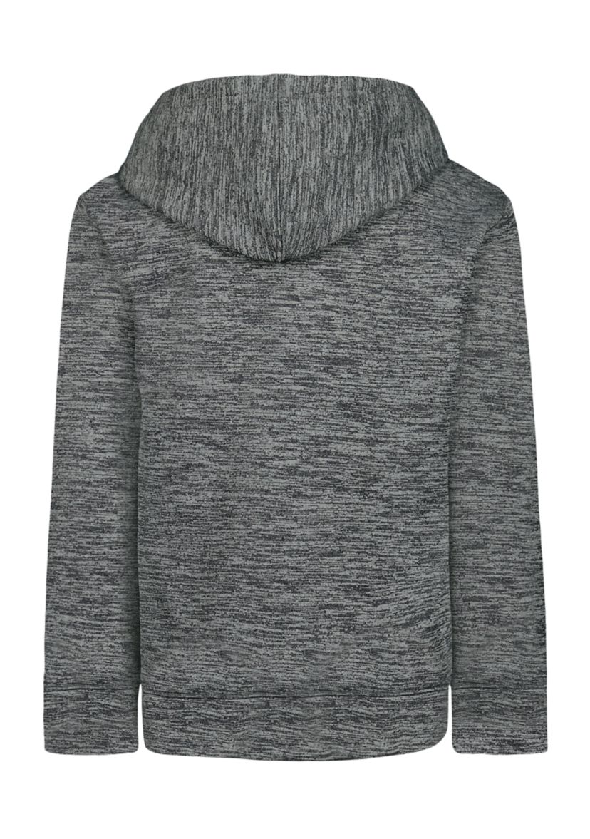 Boys 4-7 Glitchy Logo Graphic  Fleece Hoodie