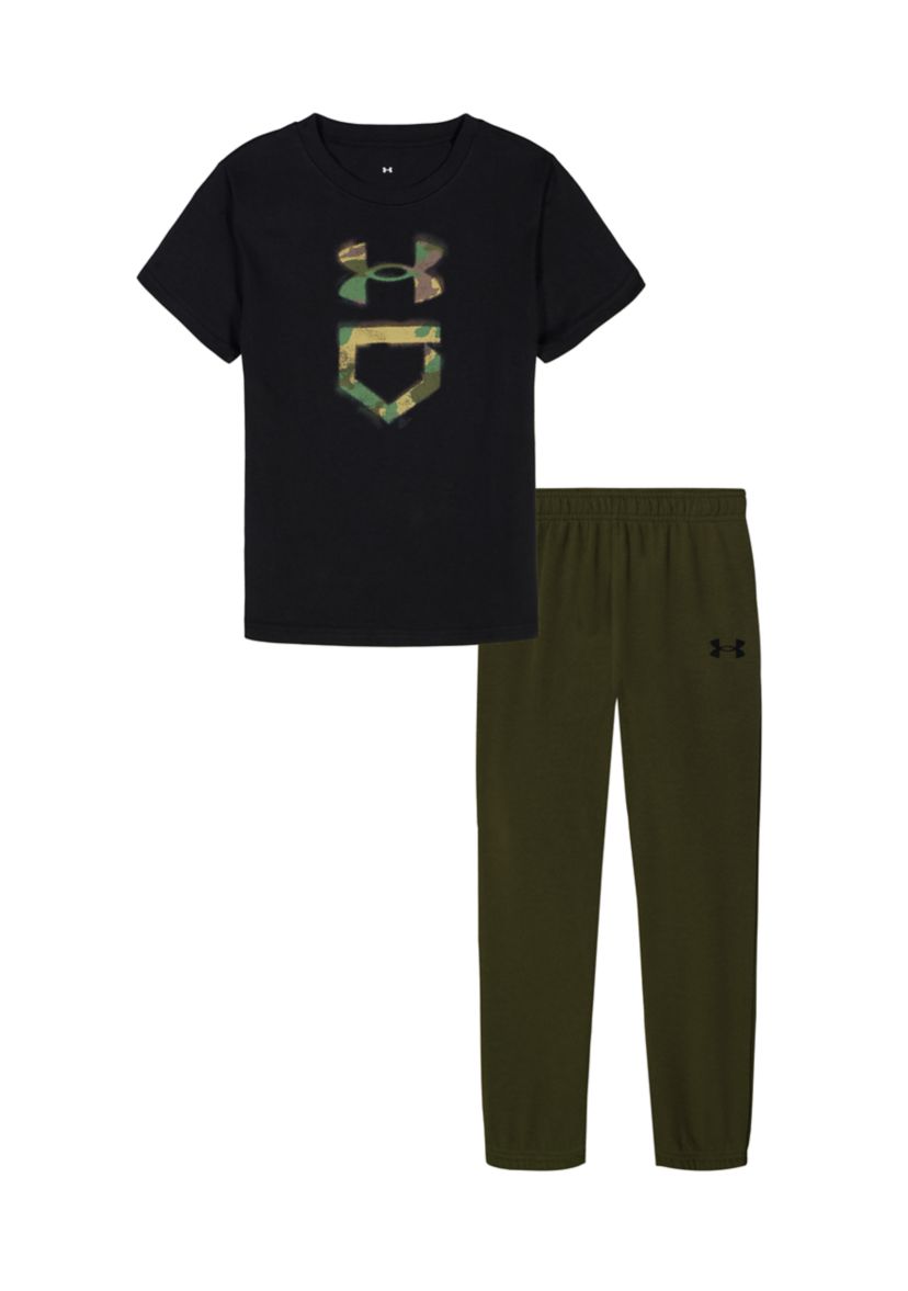 Boys 4-7 Short Sleeve and Jogger Set
