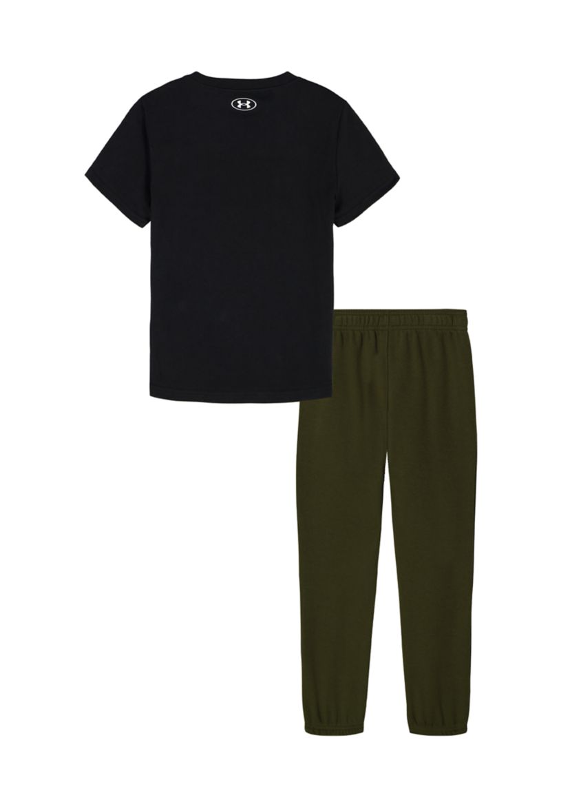 Boys 4-7 Short Sleeve and Jogger Set