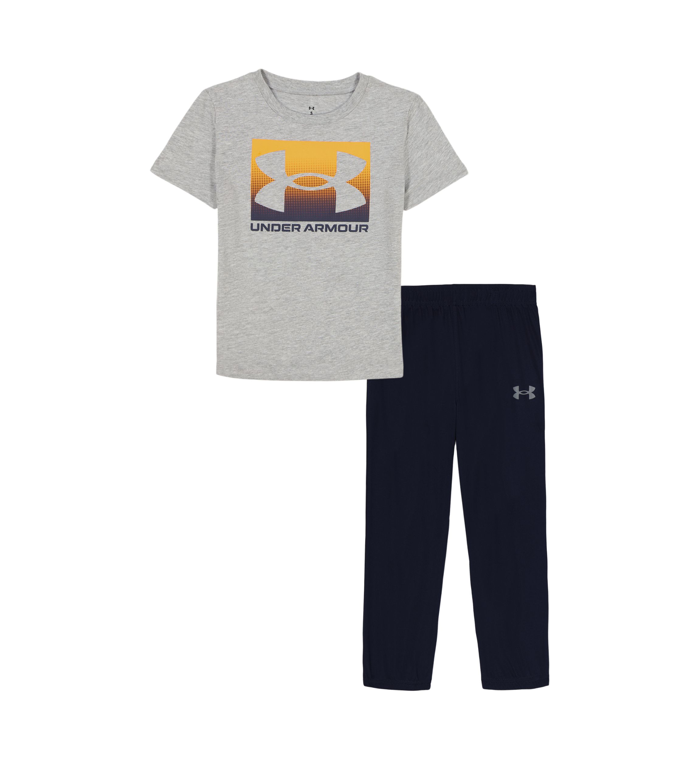 Boys 4-7 UA Tech Short Sleeve Jogger Set