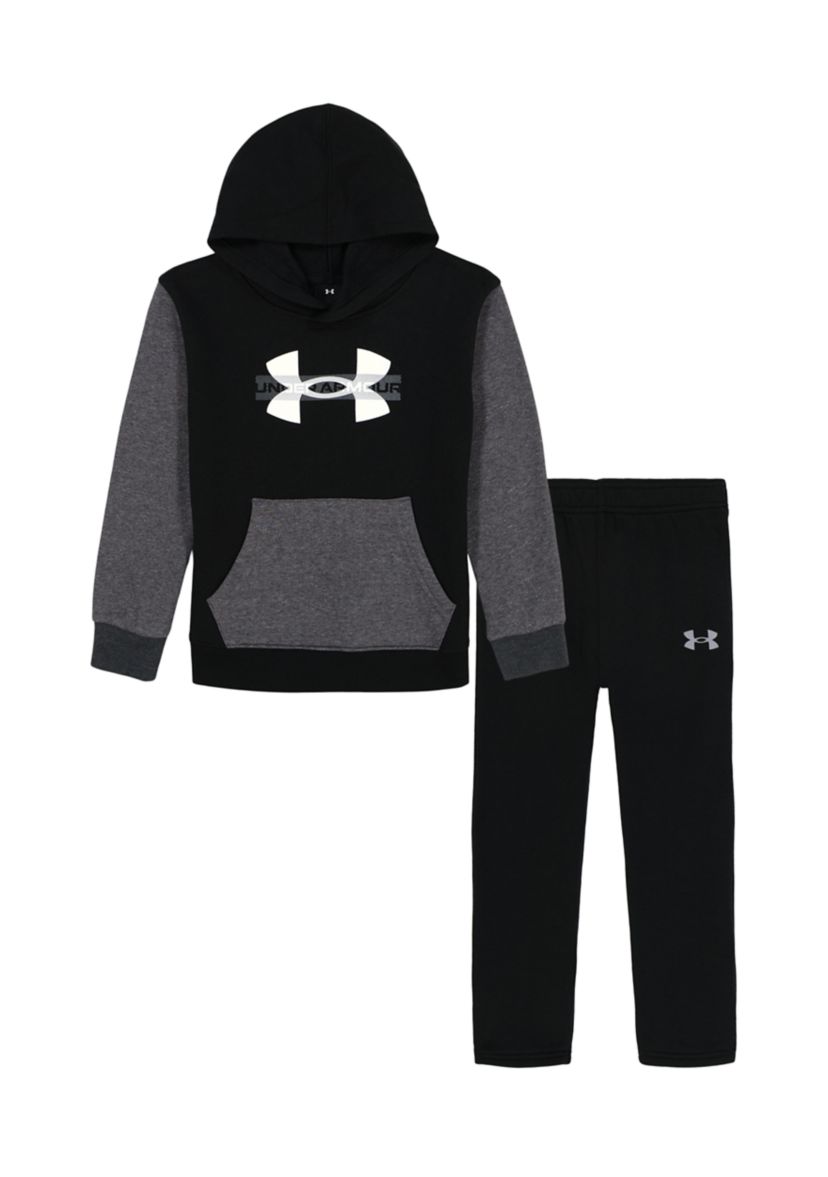 Boys 4-7 Color Block Fleece Set 