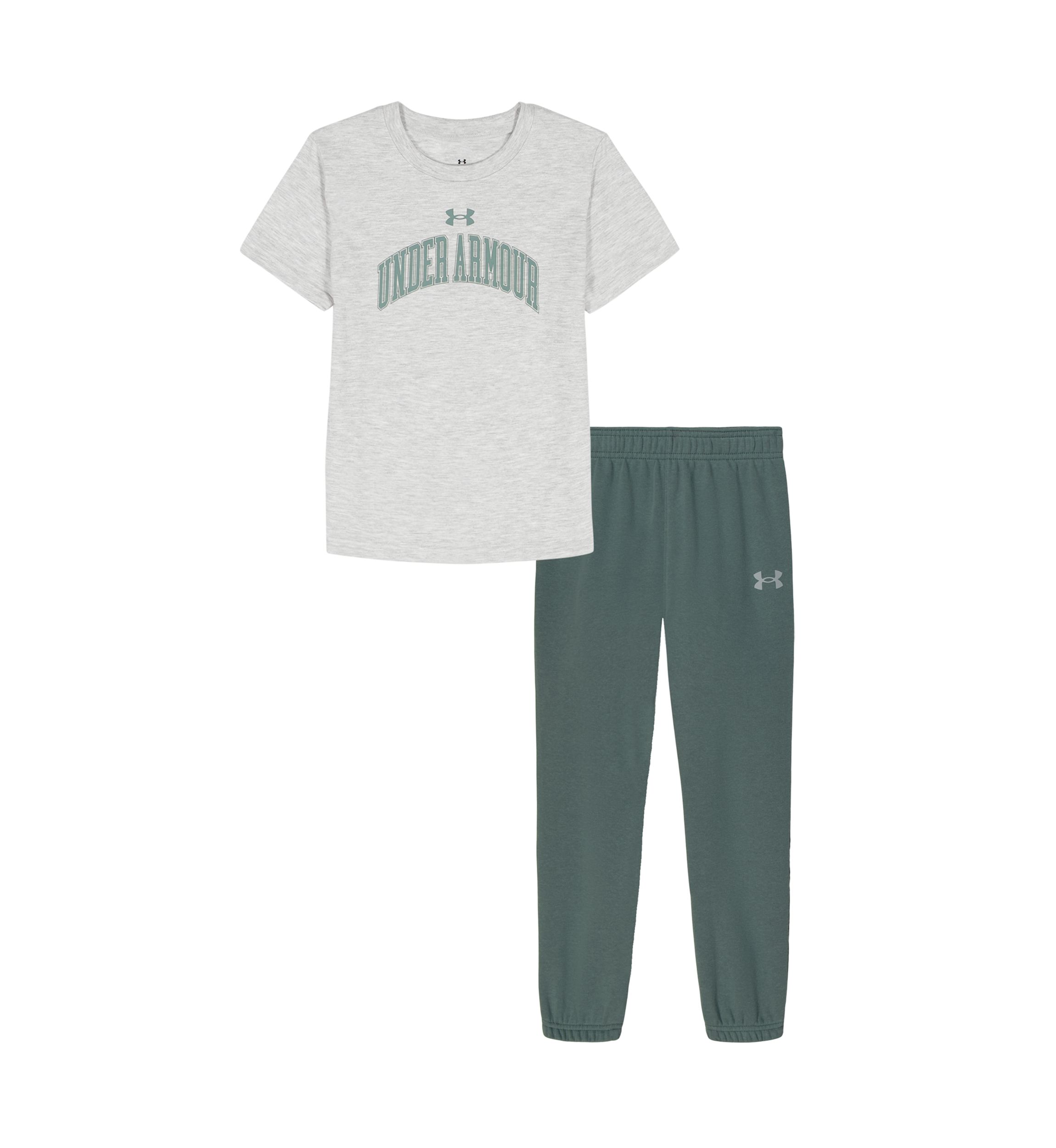 Boys 4-7 Short Sleeve Logo Graphic T-Shirt and Jogger Set 