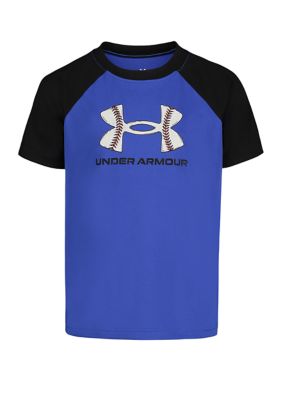  Under Armour Boys' Baseball Icon T-Shirt, Black (001)/White,  Youth X-Small : Clothing, Shoes & Jewelry