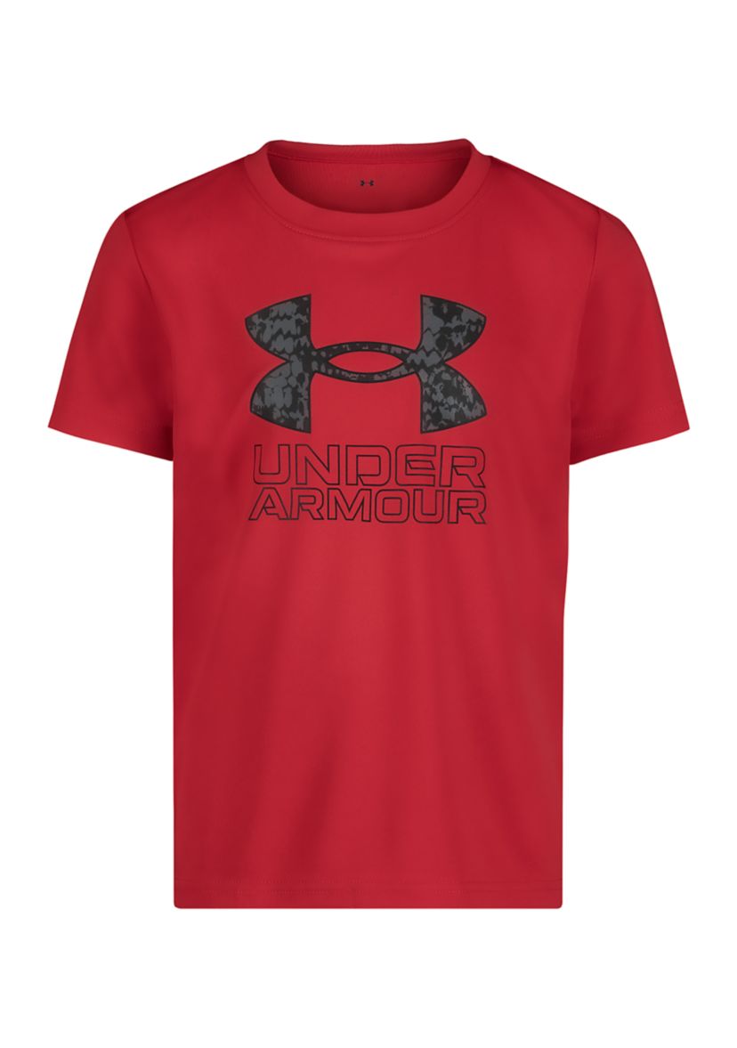 Boys 4-7 UA Tech Logo Camo Graphic T-Shirt 