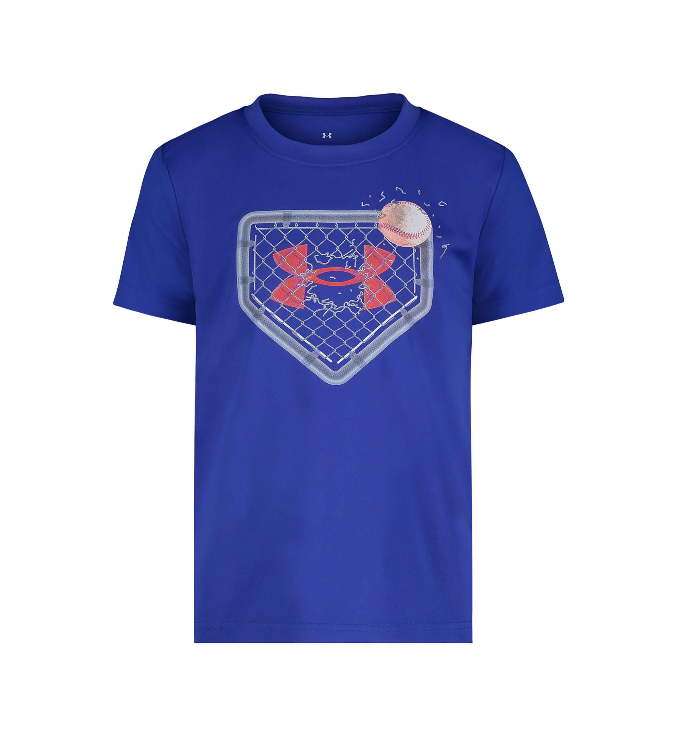 Boys 4-7 Short Sleeve Baseball Fence Graphic T-Shirt 