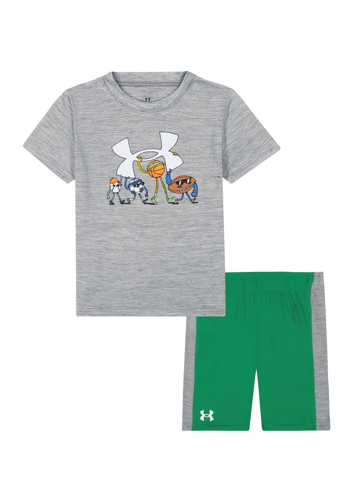 Boys 4-7 Tech Multi Sport Graphic T-Shirt and Shorts Set