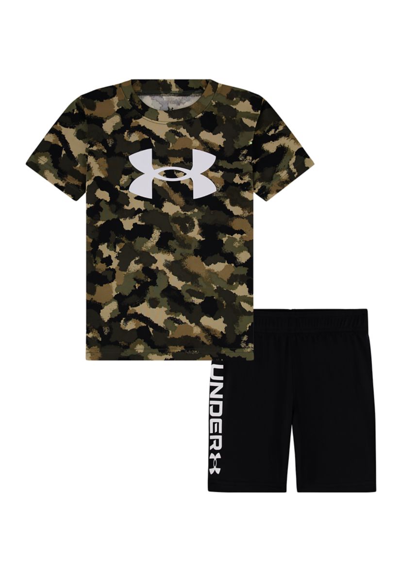 Boys 4-7 UA Tech™ Camo Shorts Set