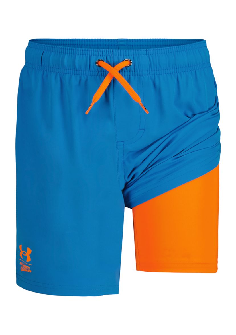 Boys 8-20 Reveal Compression Swim Trunks