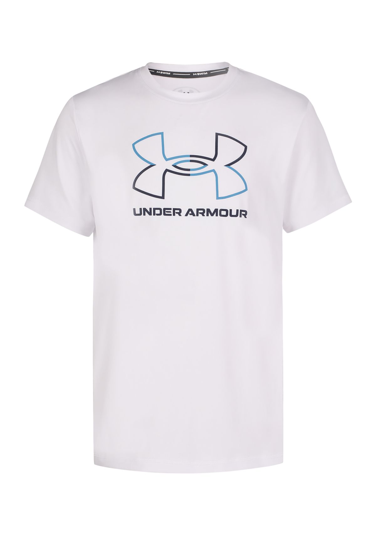 Boys 8-20 Split Logo Surf Graphic Swim Shirt