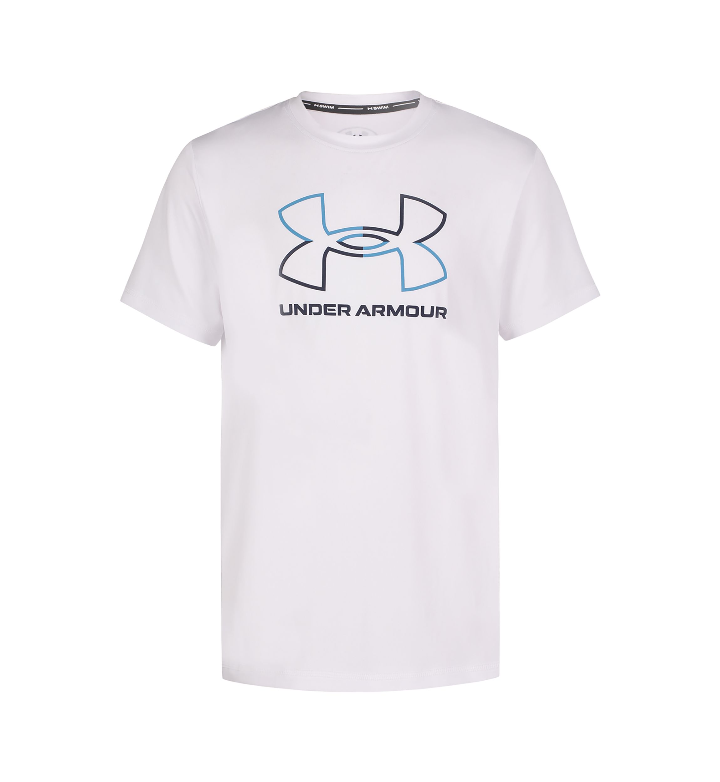 Boys 8-20 Split Logo Surf Graphic Swim Shirt