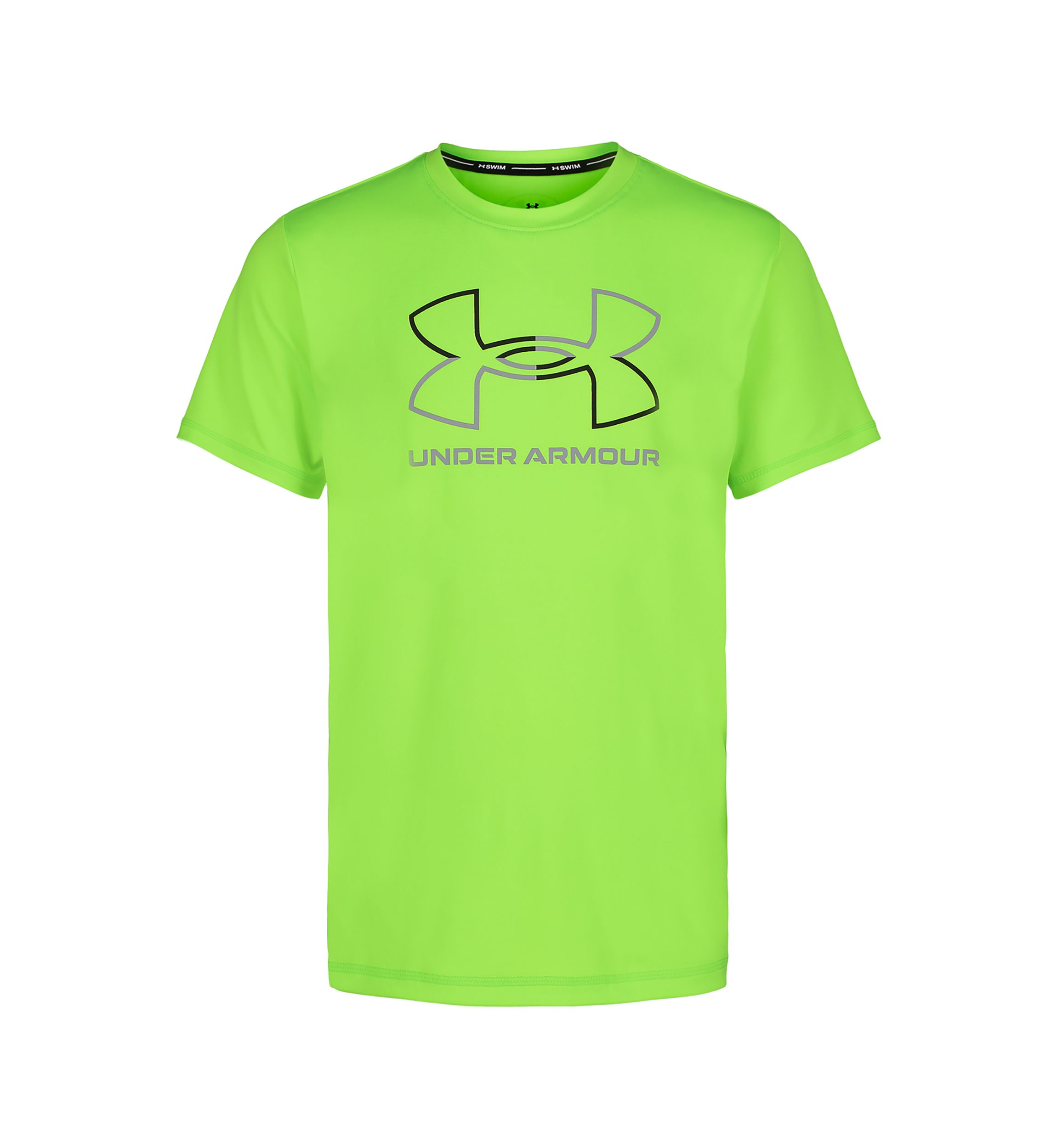 Boys 8-20 Split Logo Graphic Swim Shirt