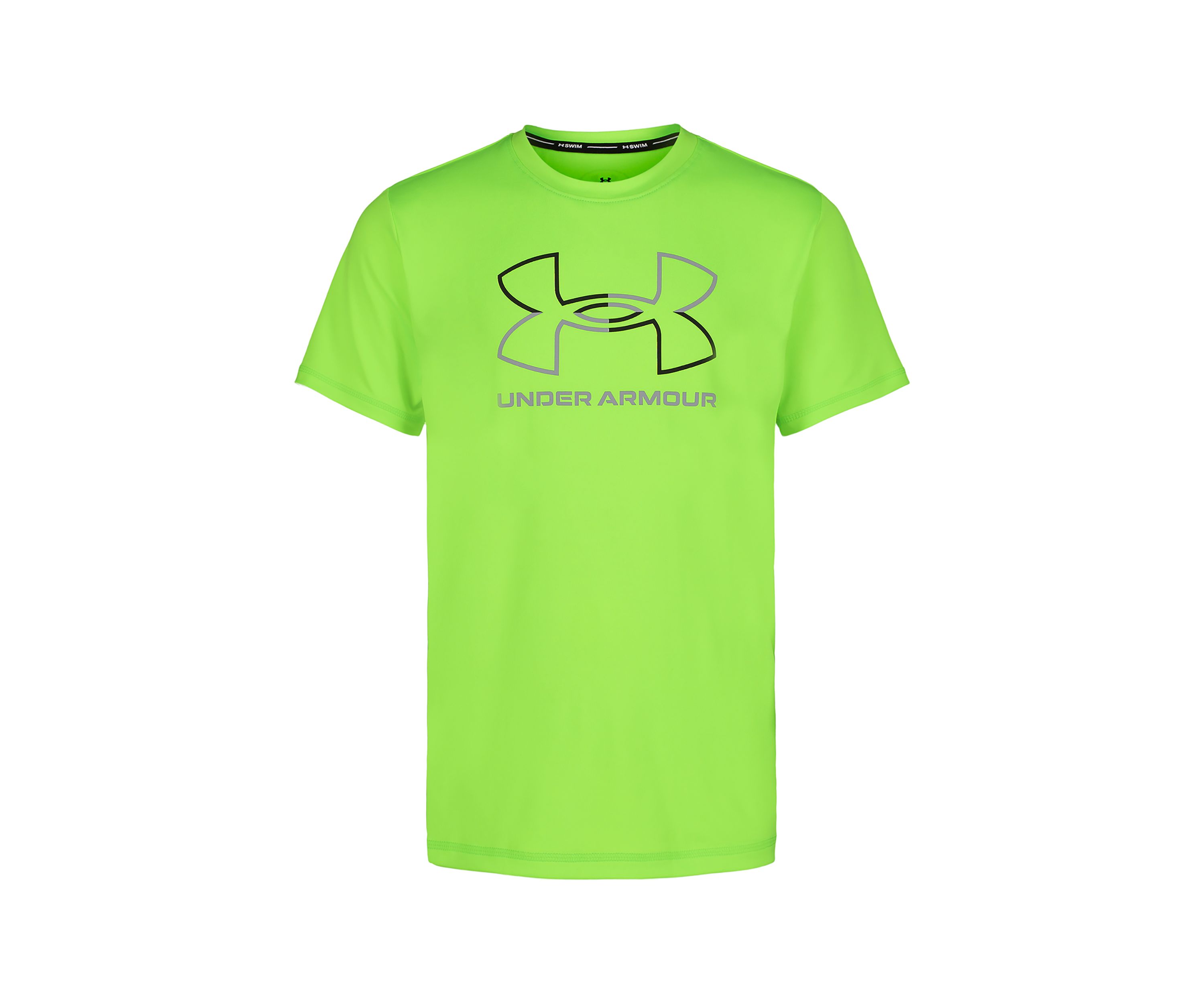 Boys 8-20 Split Logo Graphic Swim Shirt