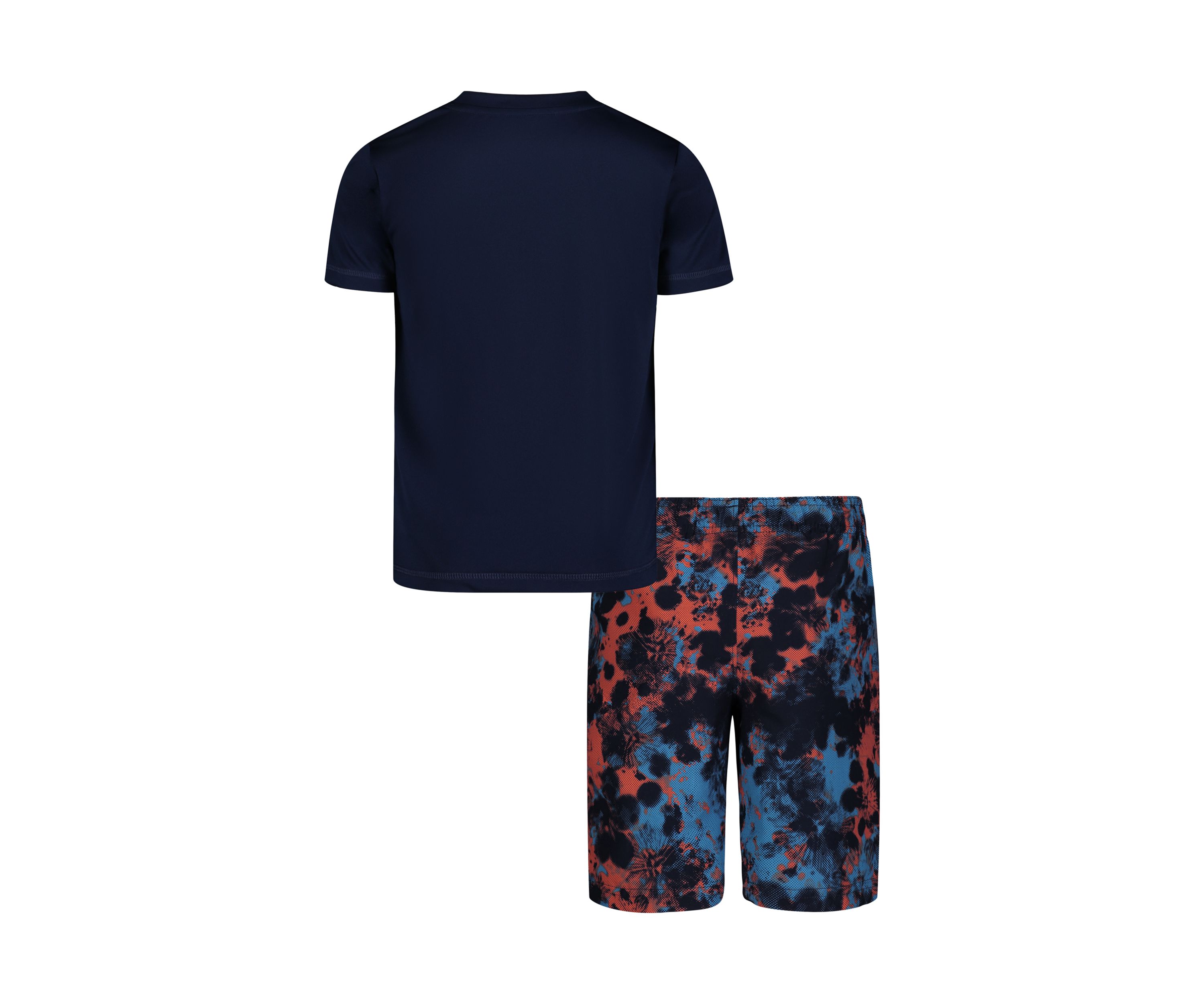 Boys 4-7 Half Tone Graphic T-Shirt and Printed Shorts