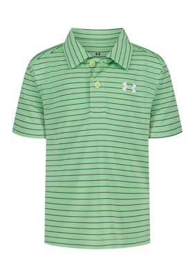 Under Armour Boys 4-7 Matchplay Striped Polo Shirt
