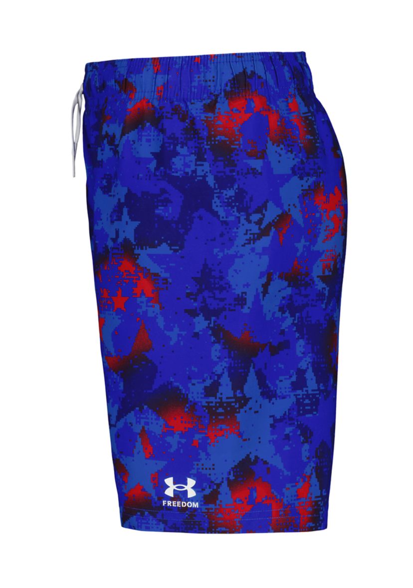 Under Armour® Boys 8-20 Americana Camo Volley Swim Shorts | Belk