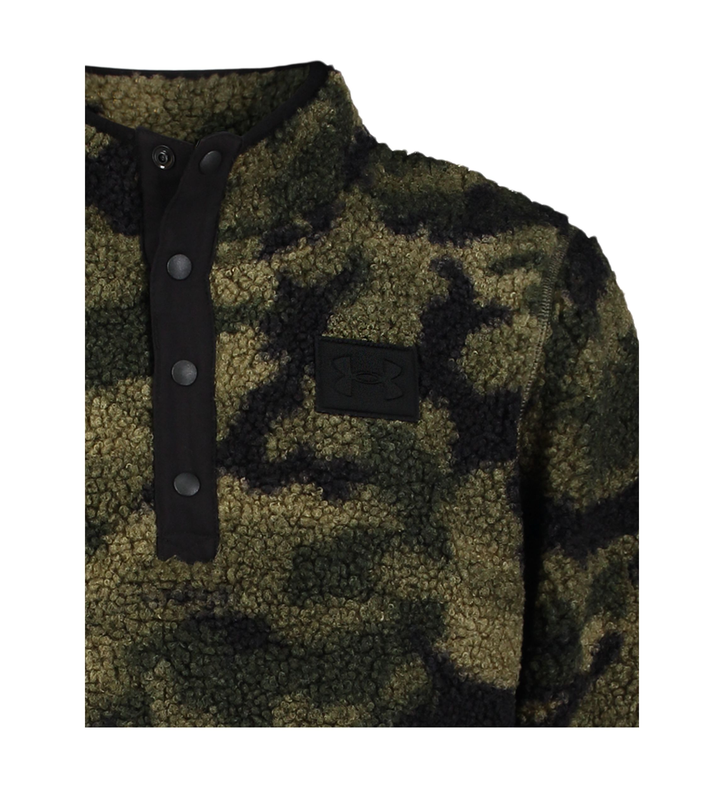 Boys 8-20 Quarter Snap Sherpa Pullover