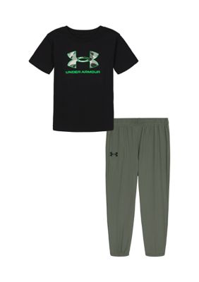 Under Armour Little Boy's UA Everyday Big Logo Joggers