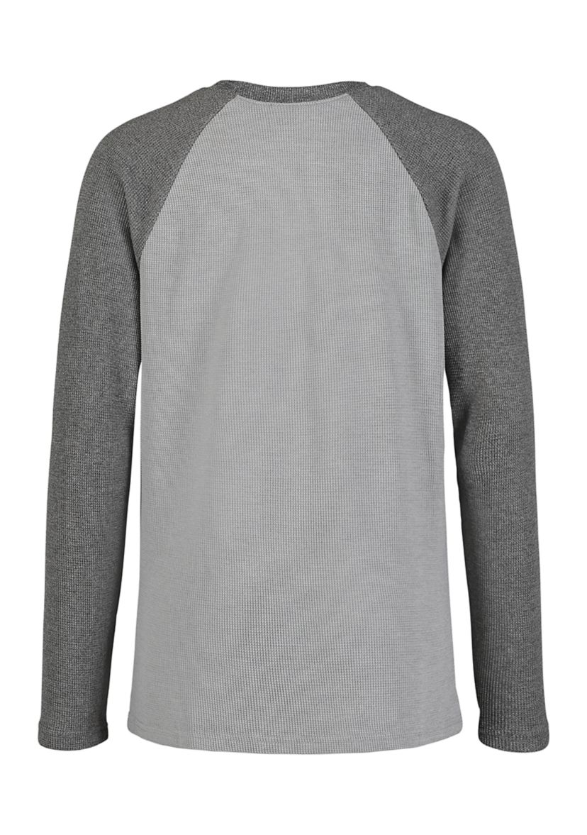 Boys 8-20 Thermal Long Sleeve T-Shirt