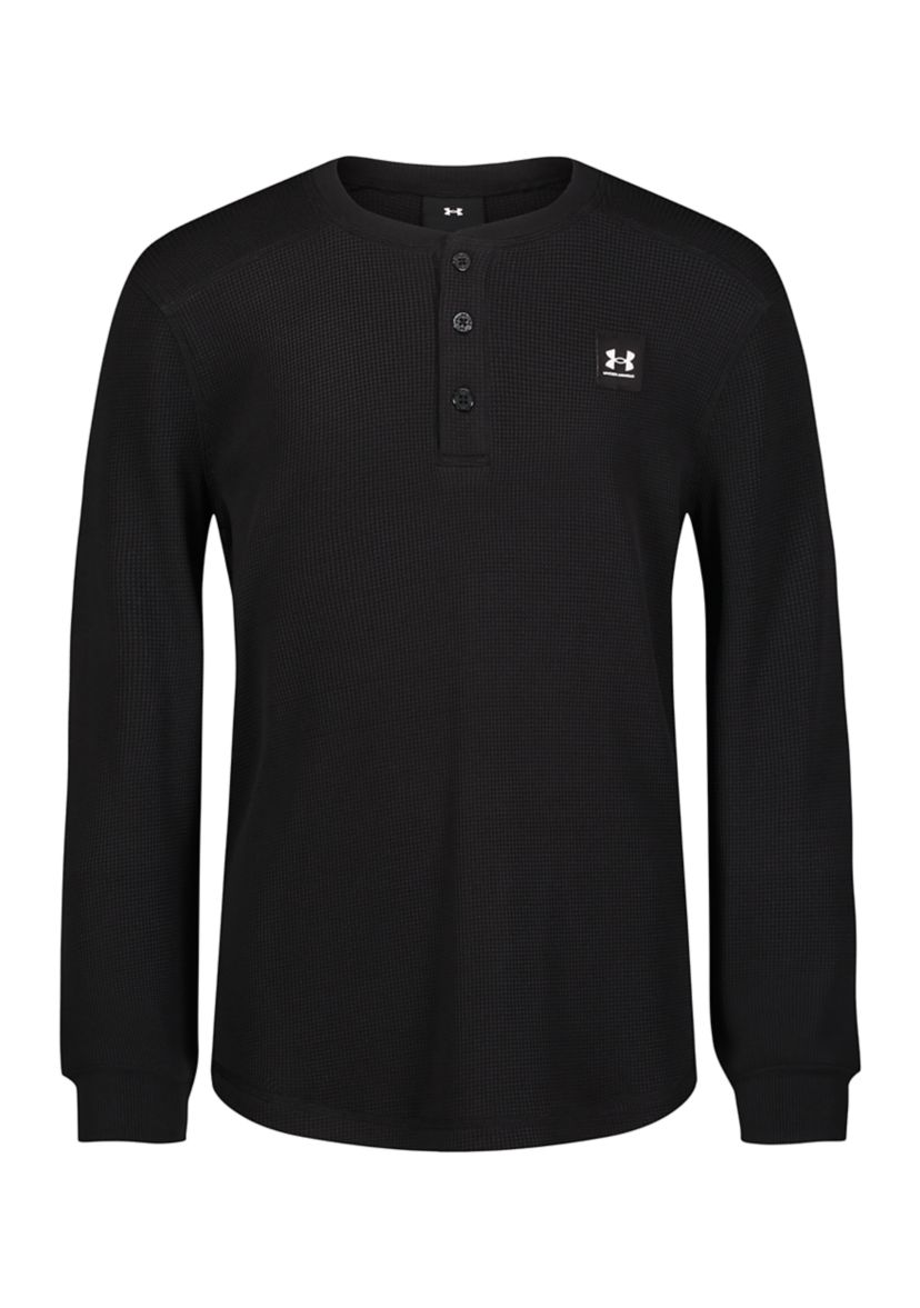 Boys 8-20 Thermal Henley T-Shirt