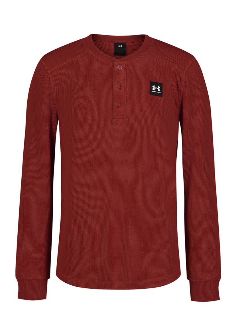 Boys 8-20 Thermal Henley Shirt