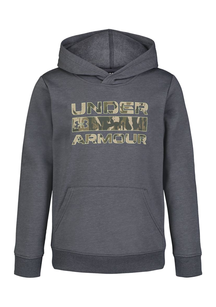 Boys 8-20 Camo Logo Fill Graphic Hoodie