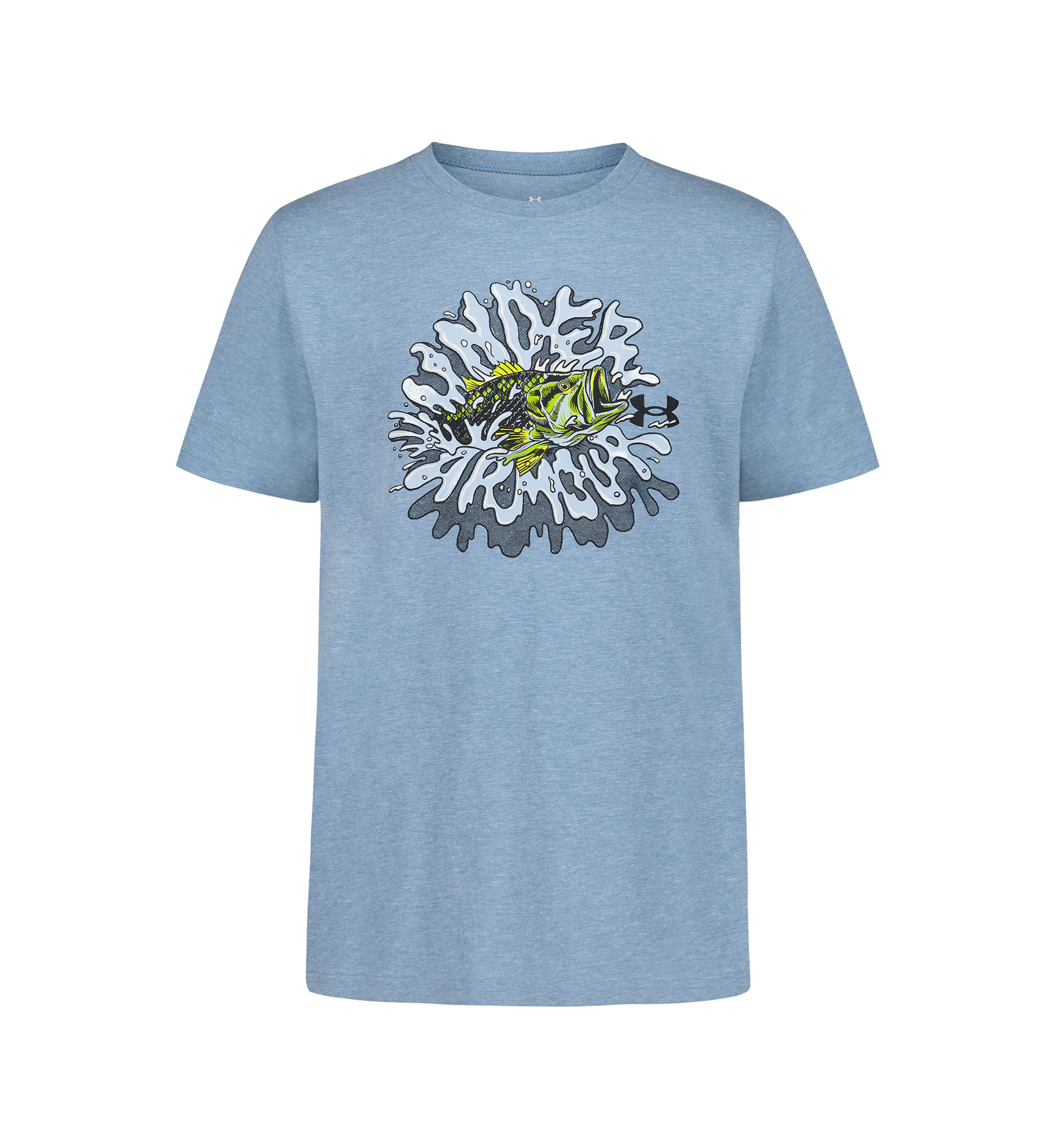 Under Armour® Boys 8-20 Fish Splash Short Sleeve Graphic T-Shirt