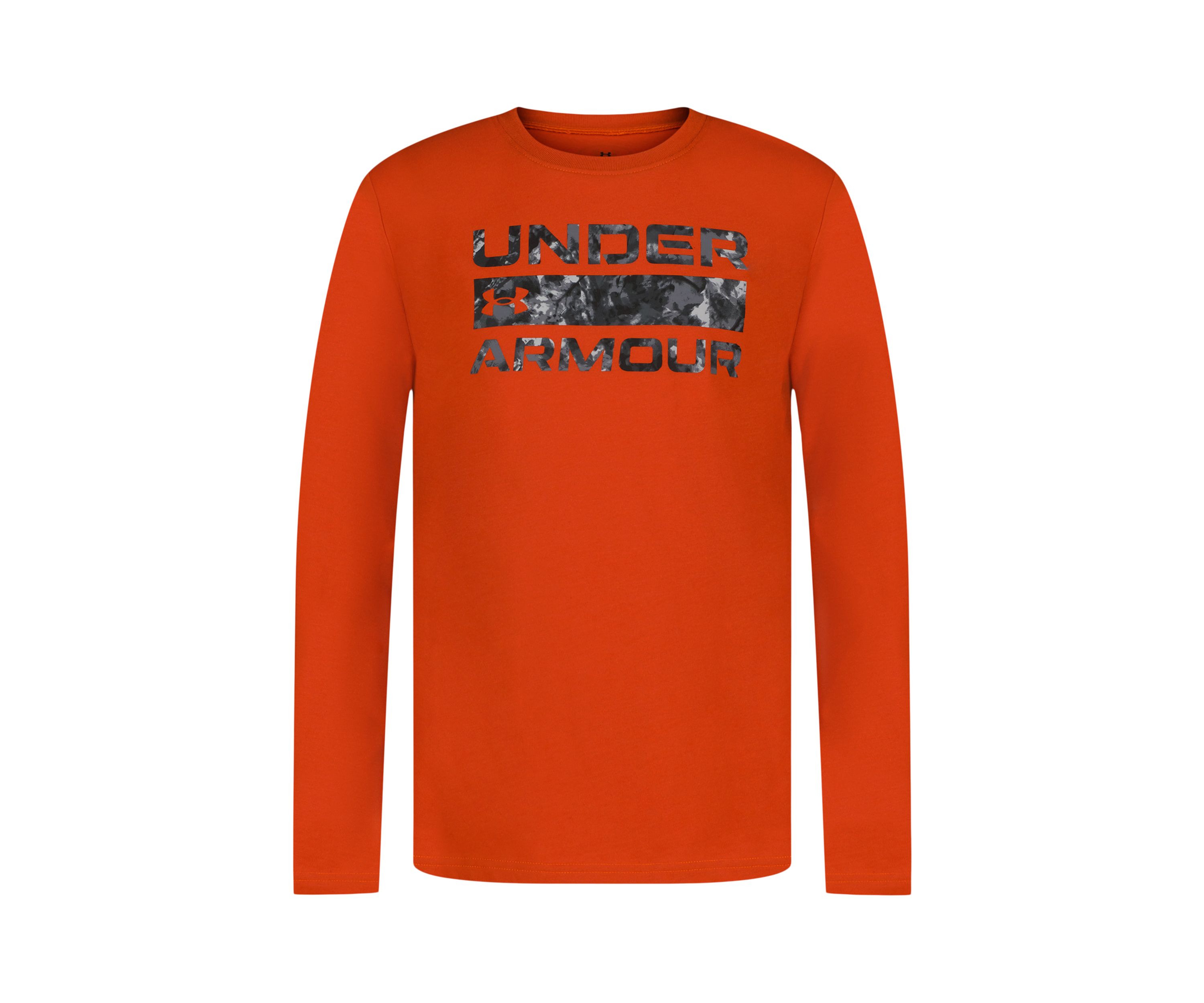 Boys 8-20 Long Sleeve Stacked Logo Graphic T-Shirt