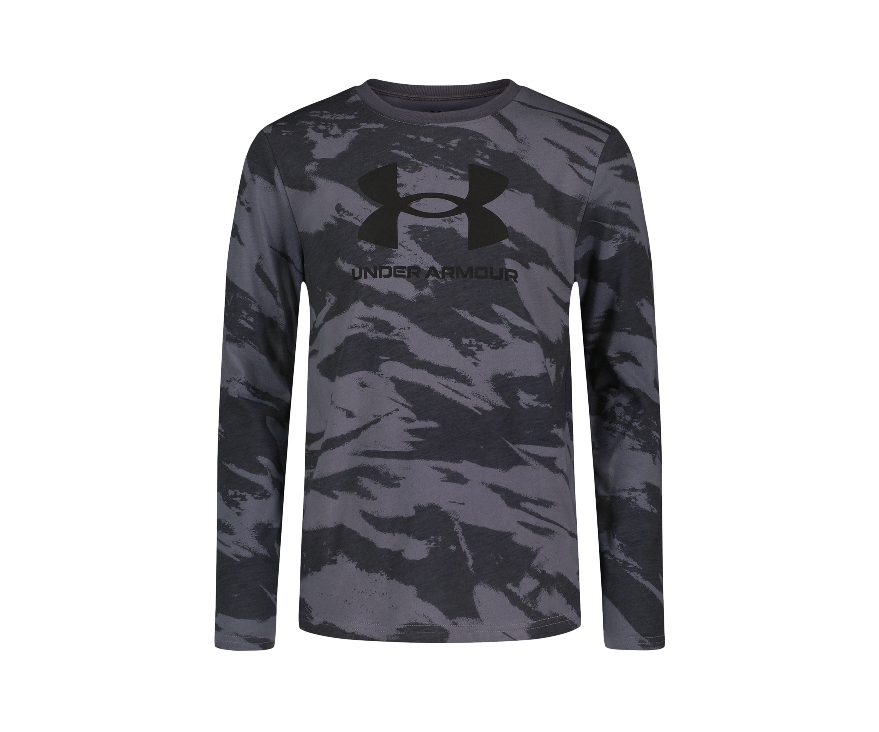 Boys 8-20 Long Sleeve Brushed Camo T-Shirt