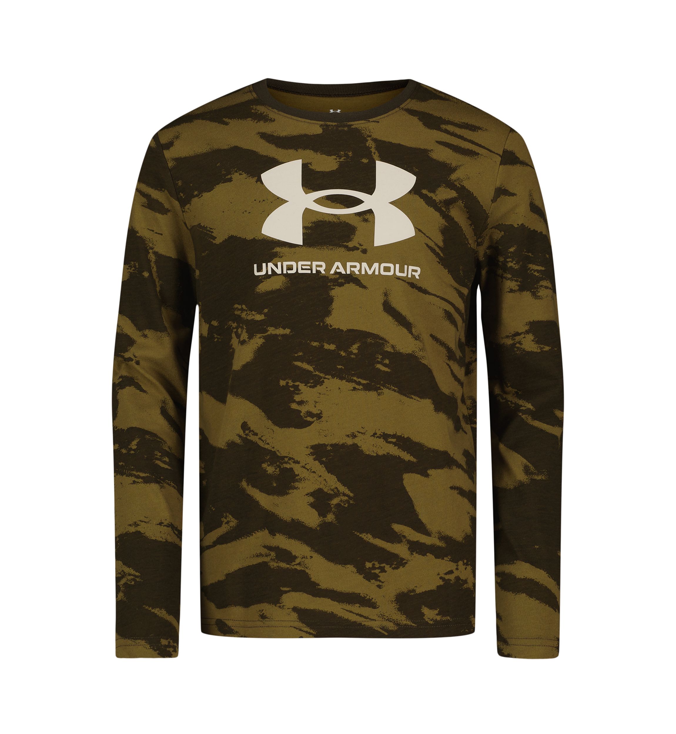 Boys 8-20 Long Sleeve Camo Logo Graphic T-Shirt