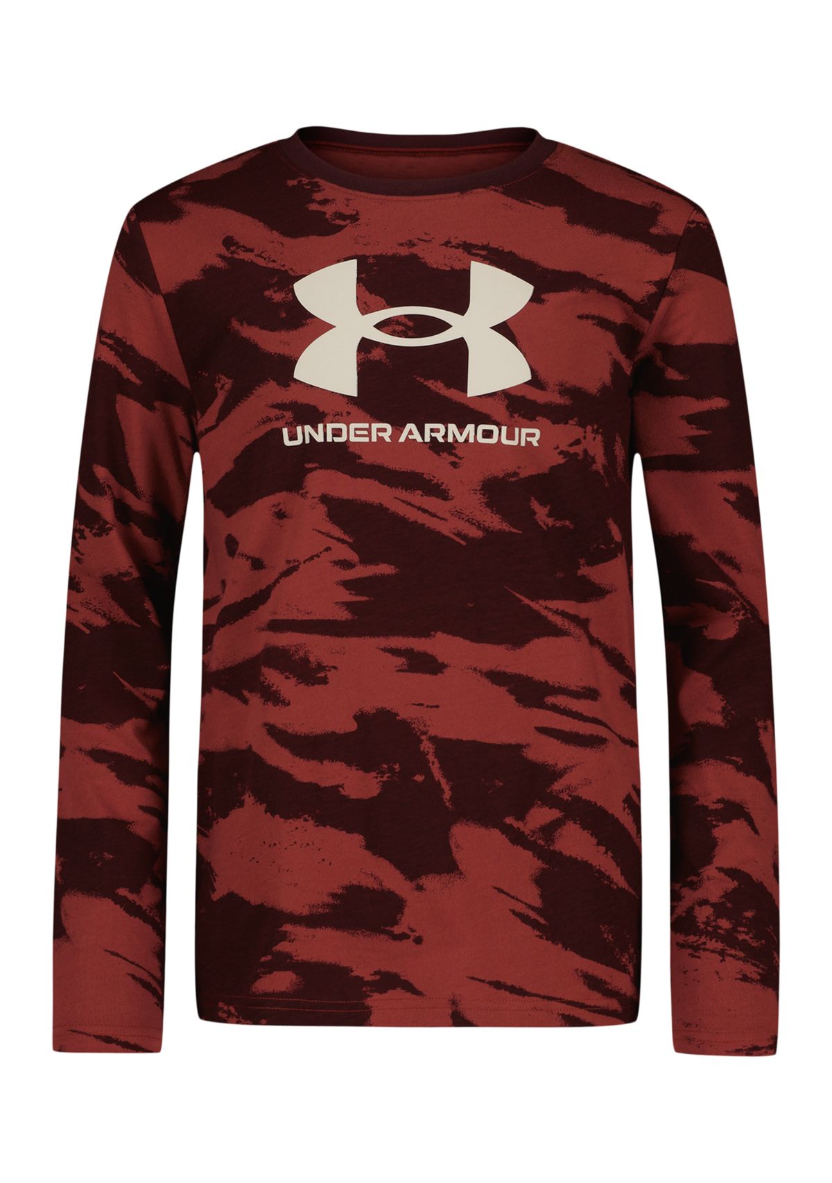Boys 8-20 Long Sleeve Camo Logo Graphic T-Shirt