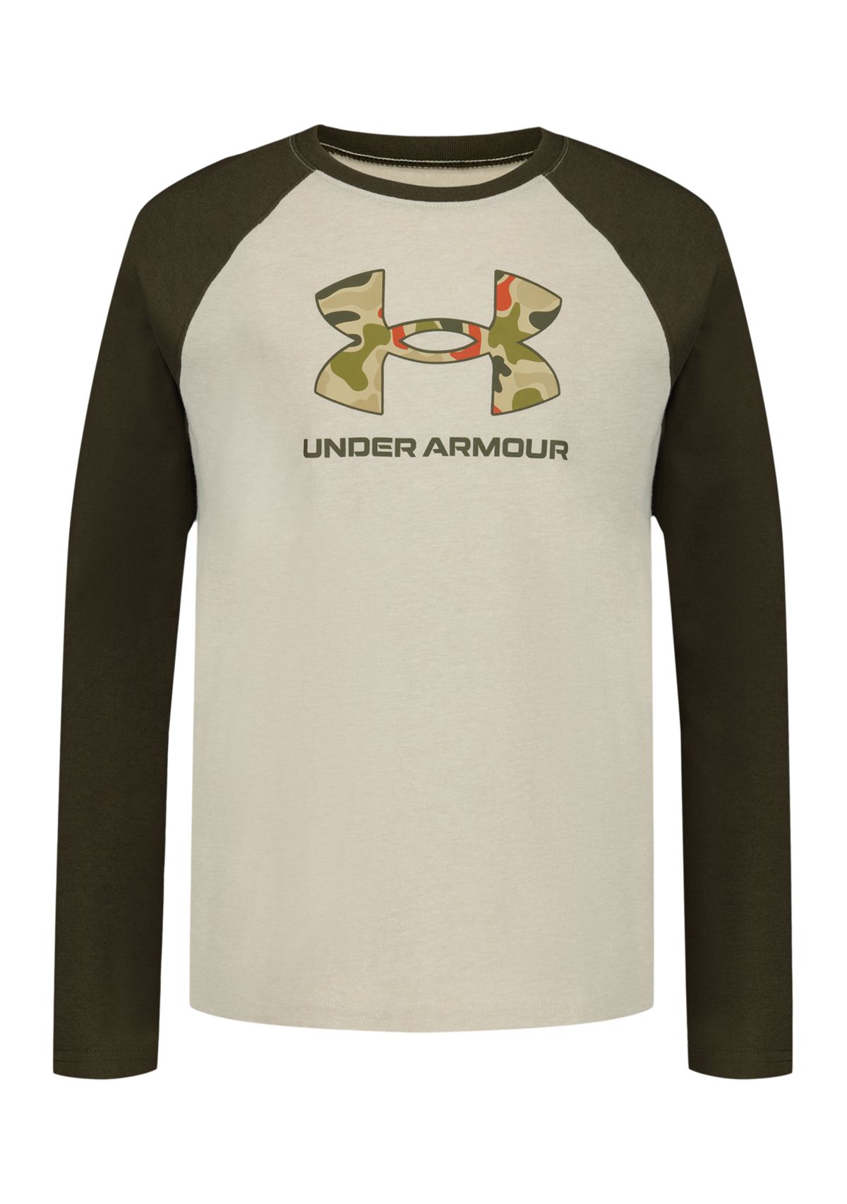 Boys 8-20 Raglan Sleeve Frogskin Logo Graphic T-Shirt